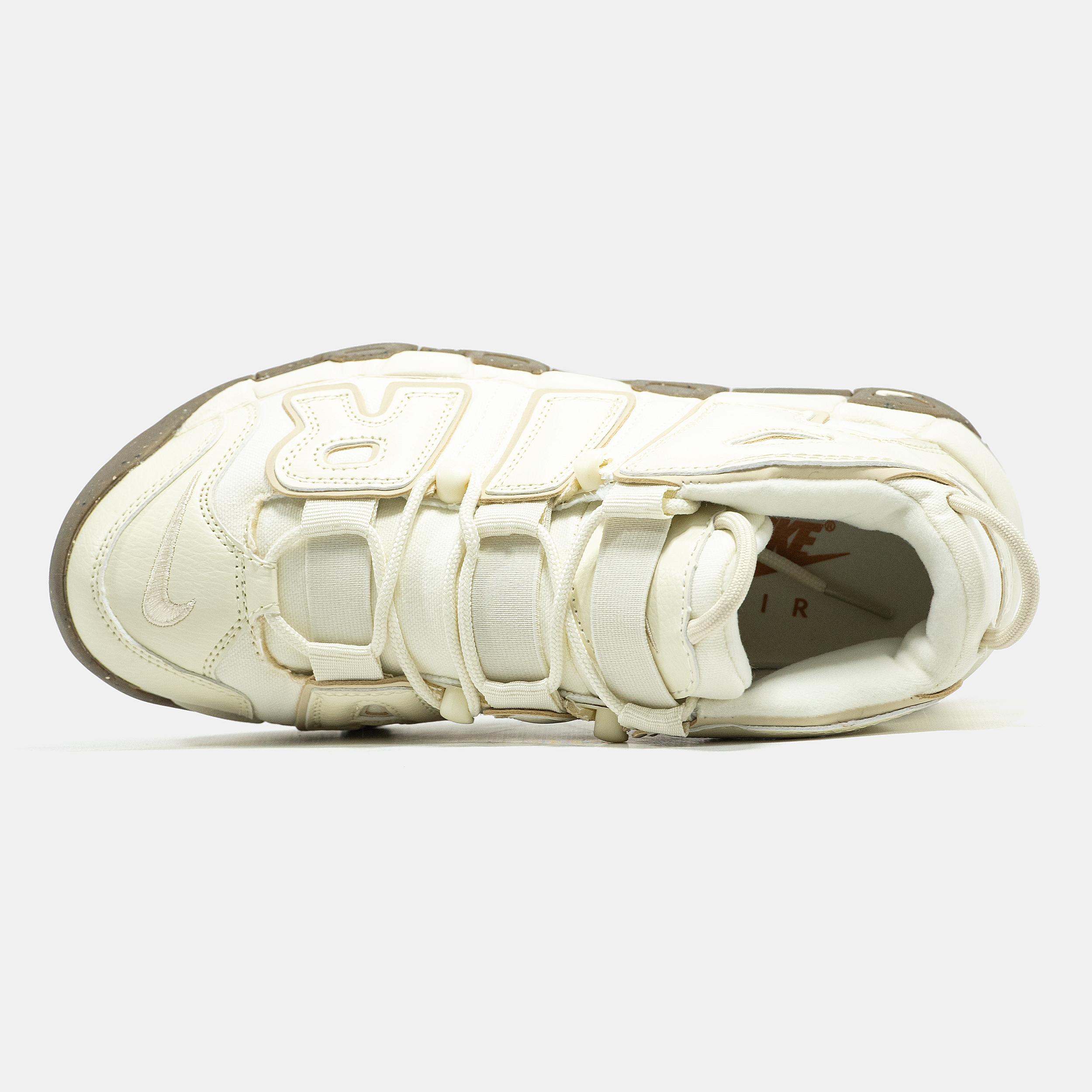 Nike Air More Uptempo Sail Beige Brown - изображение 1