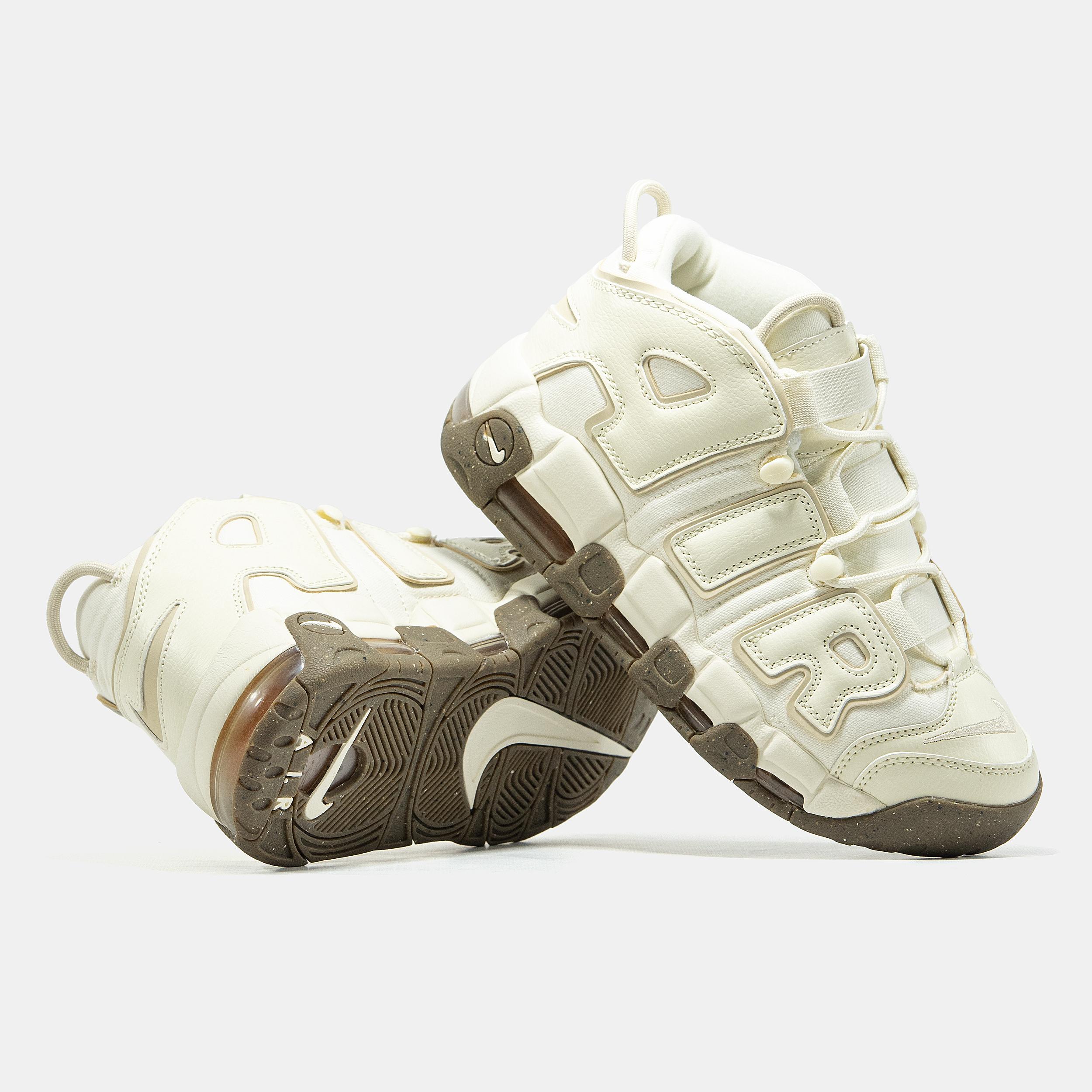 Nike Air More Uptempo Sail Beige Brown - изображение 3