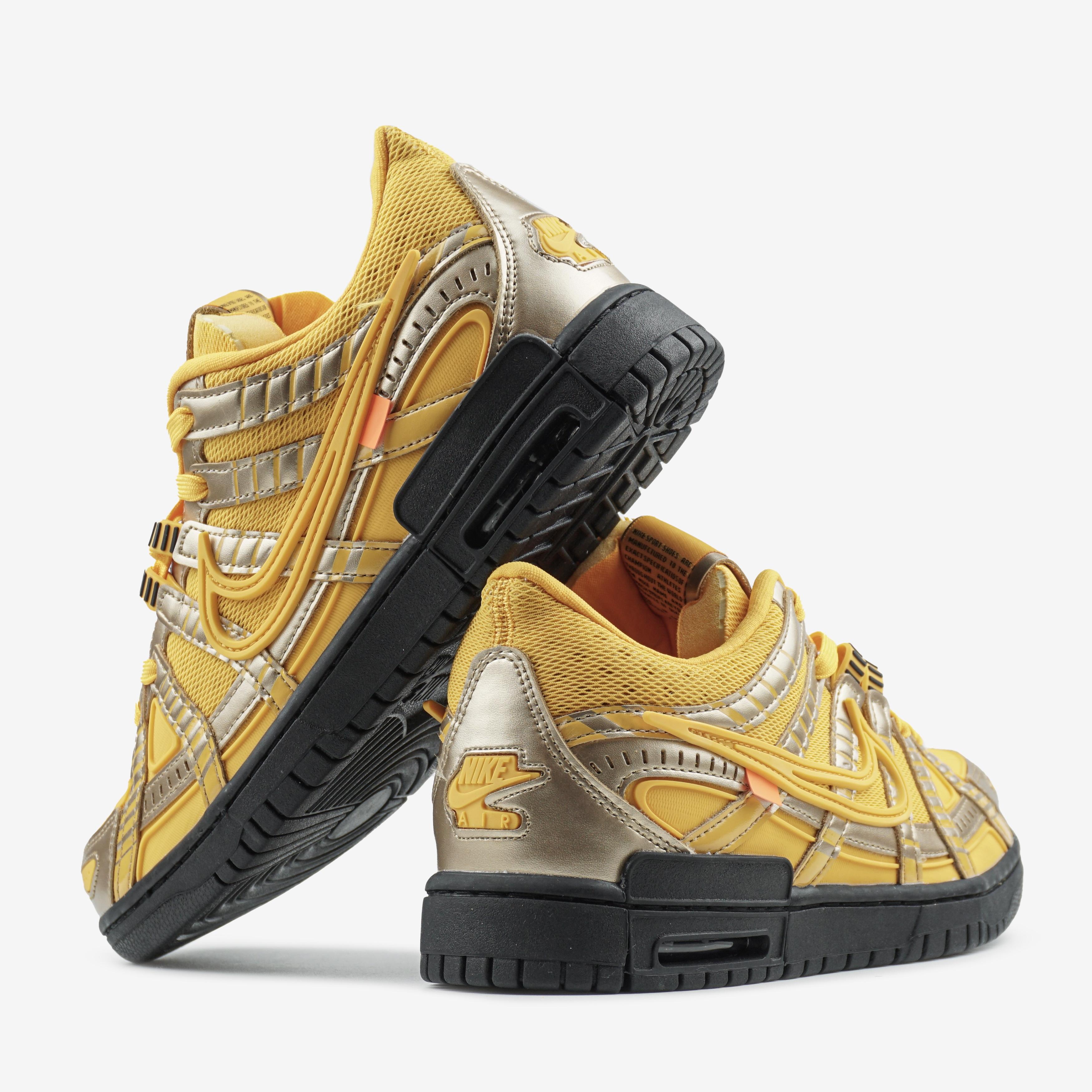 Nike Air Rubber Dunk Off-White University Gold - изображение 2