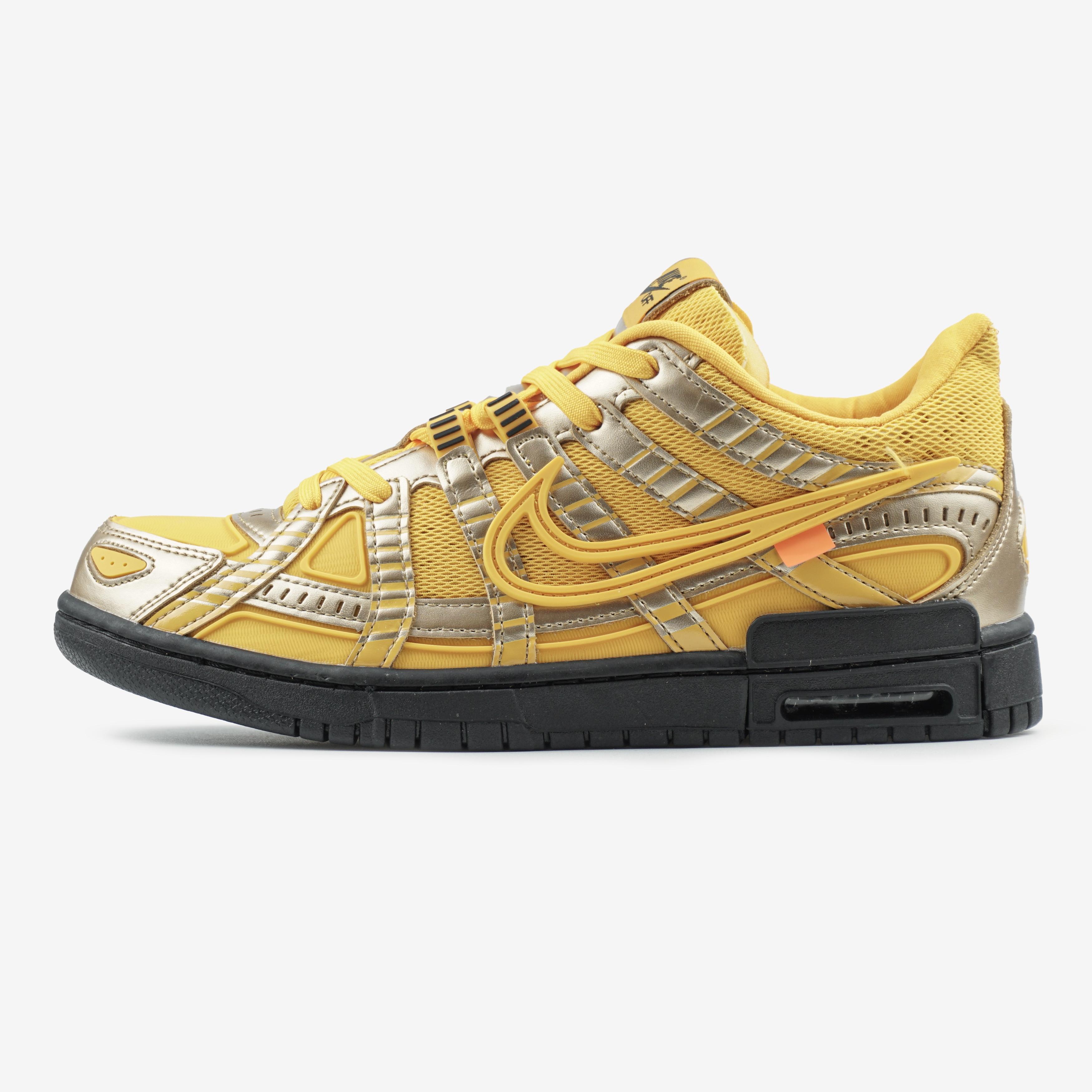 Nike Air Rubber Dunk Off-White University Gold