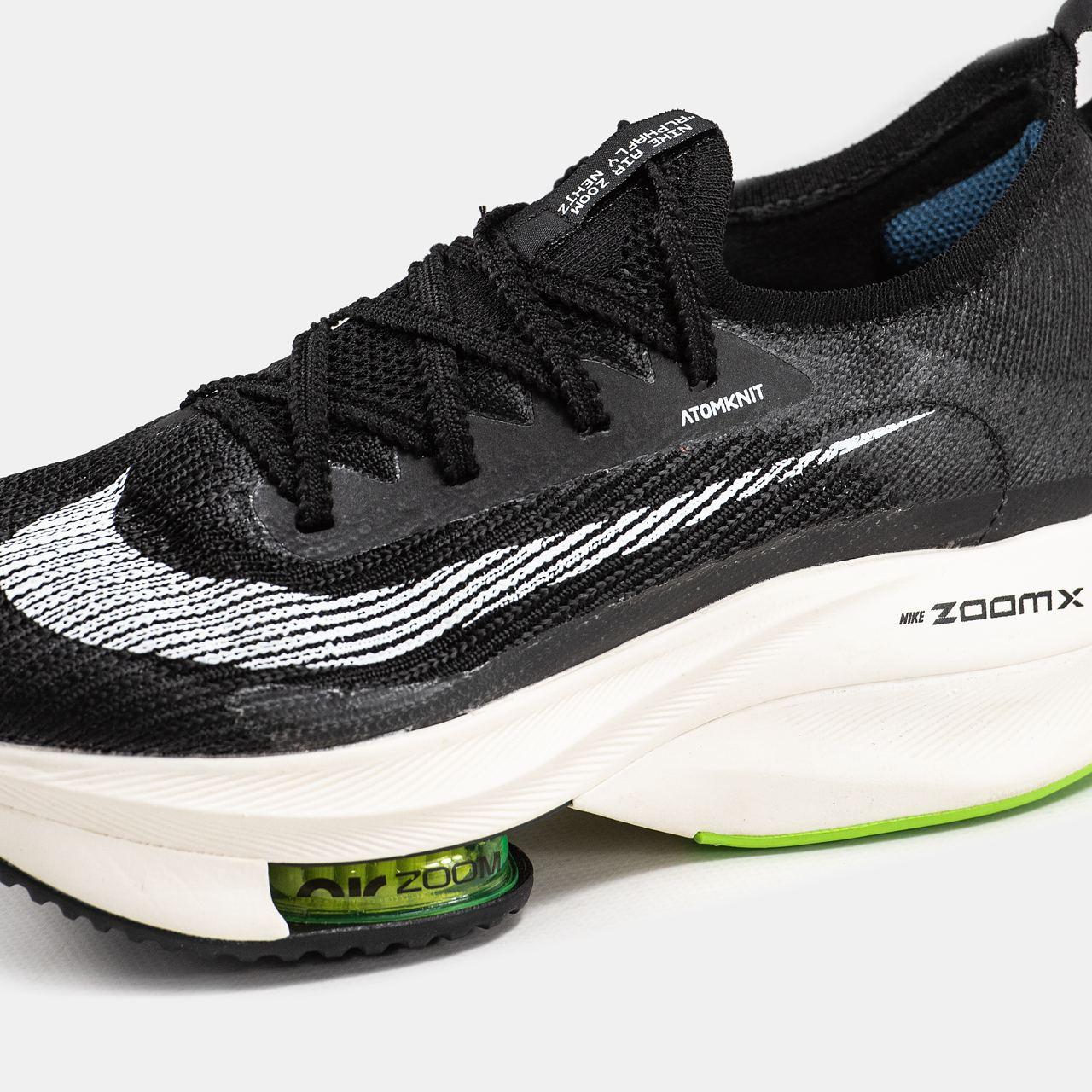 Nike Air Zoom Alphafly 2 Black White Volt - изображение 1
