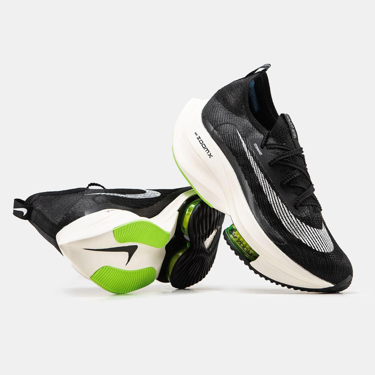 Nike Air Zoom Alphafly 2 Black White Volt - изображение 2