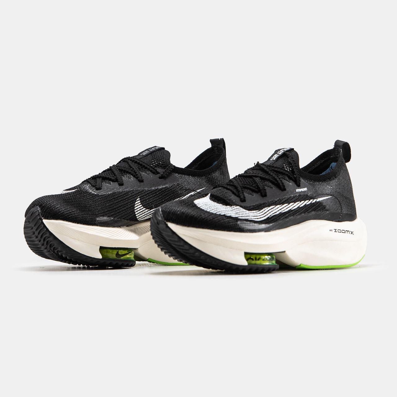 Nike Air Zoom Alphafly 2 Black White Volt - изображение 4