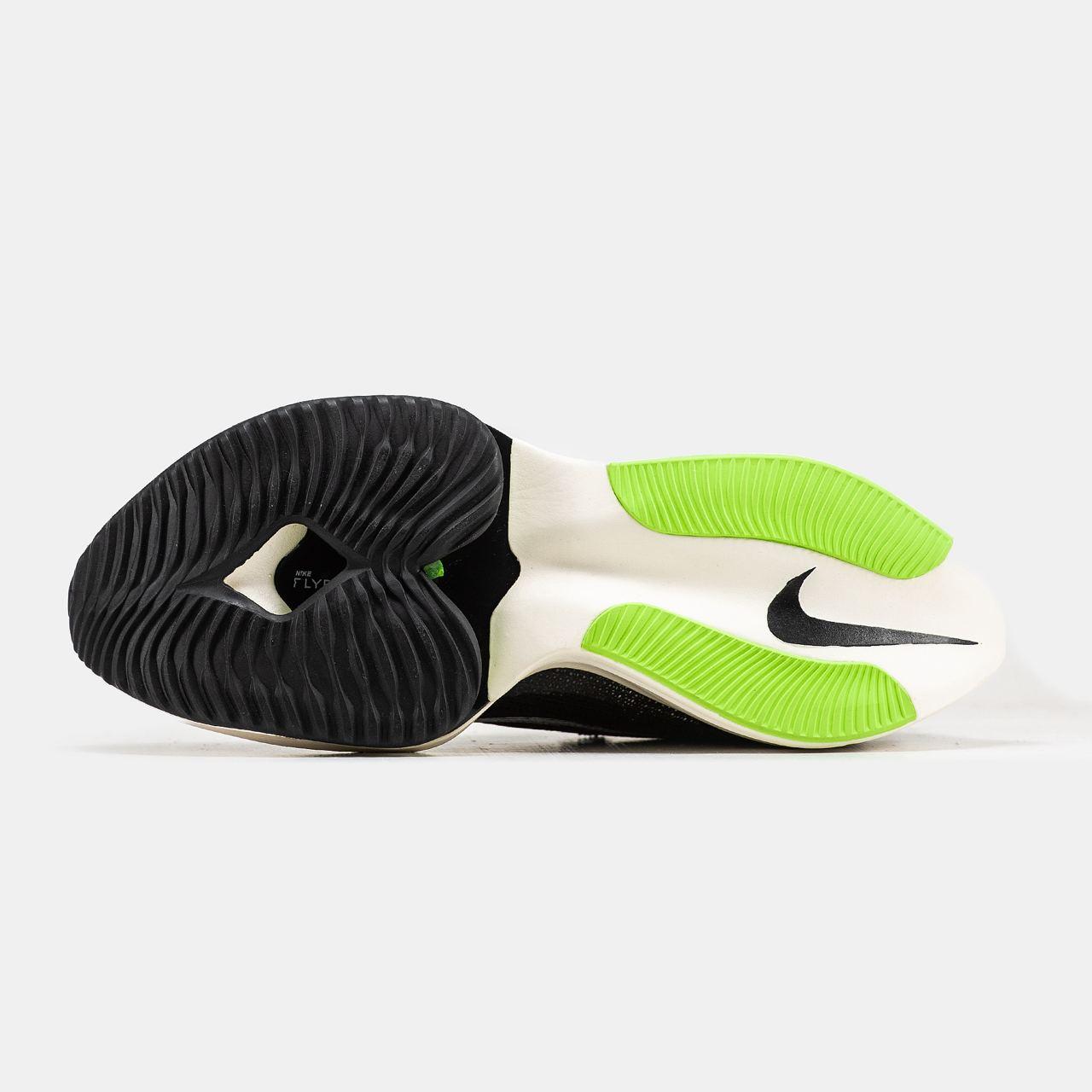 Nike Air Zoom Alphafly 2 Black White Volt - изображение 7