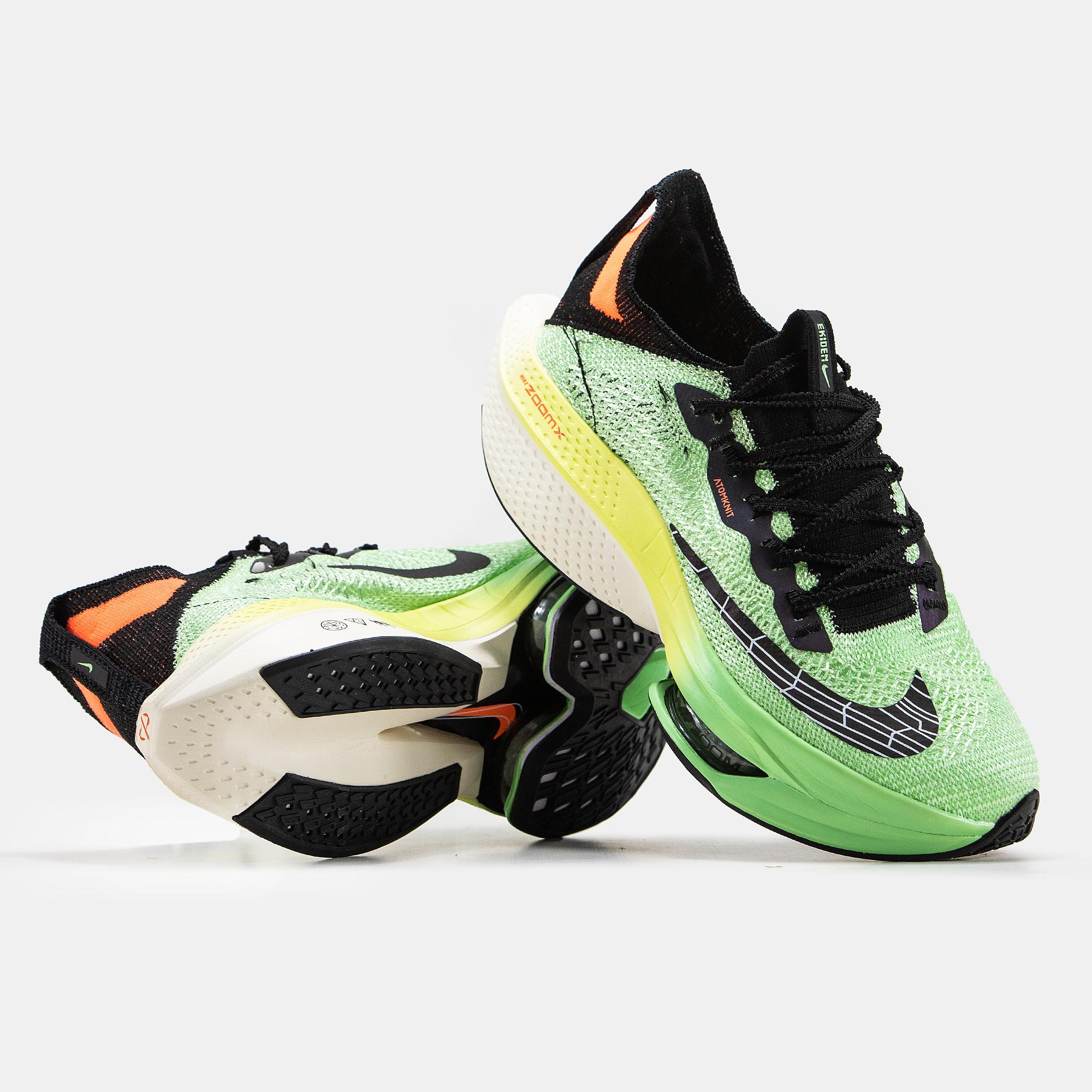 Nike Air Zoom Alphafly 2 Ekiden Green Black Orange - изображение 6