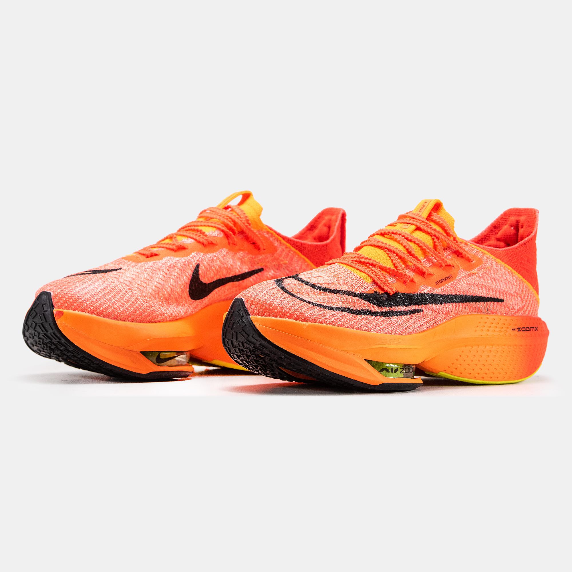 Nike Air Zoom Alphafly 2 Hyper Orange Black Volt - изображение 4