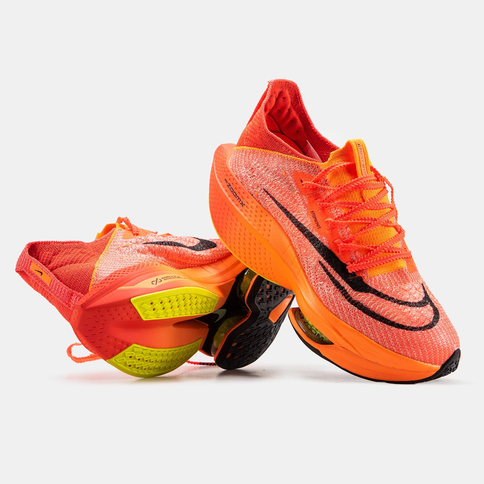 Nike Air Zoom Alphafly 2 Hyper Orange Black Volt - изображение 6