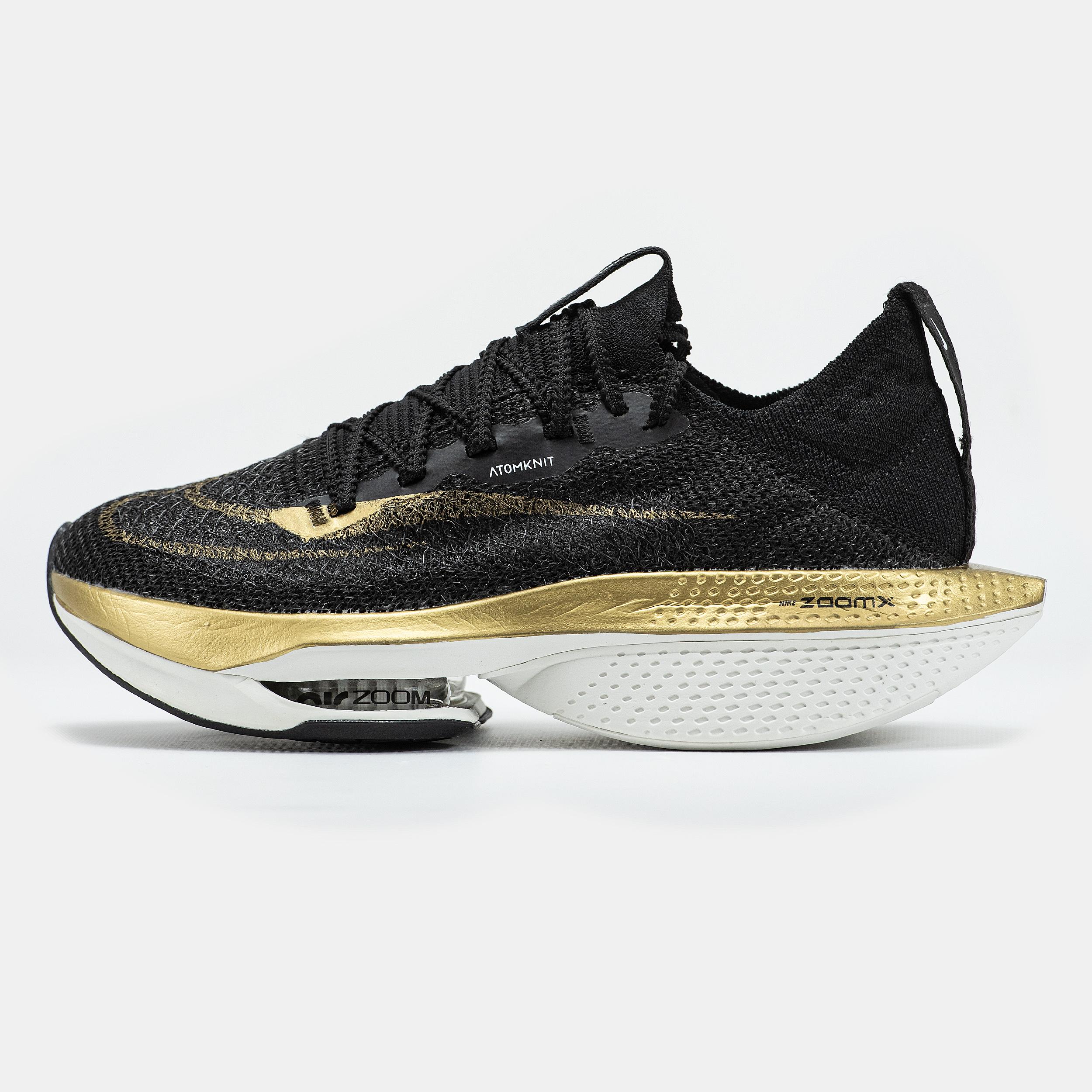 Nike Air Zoom Alphafly 2 Black Metallic Gold White