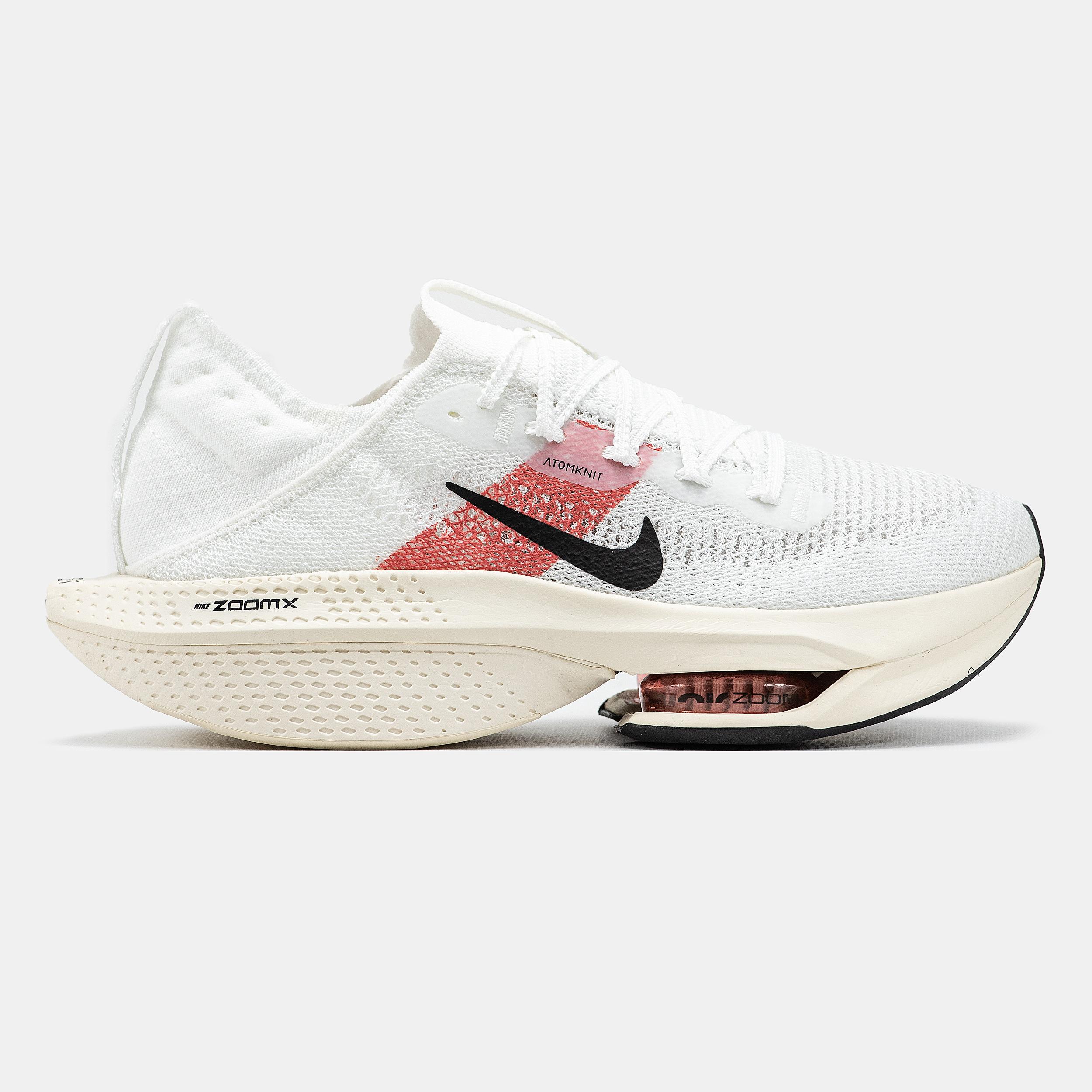 Nike Air Zoom Alphafly 2 Summit White Black Bright Crimson - изображение 4