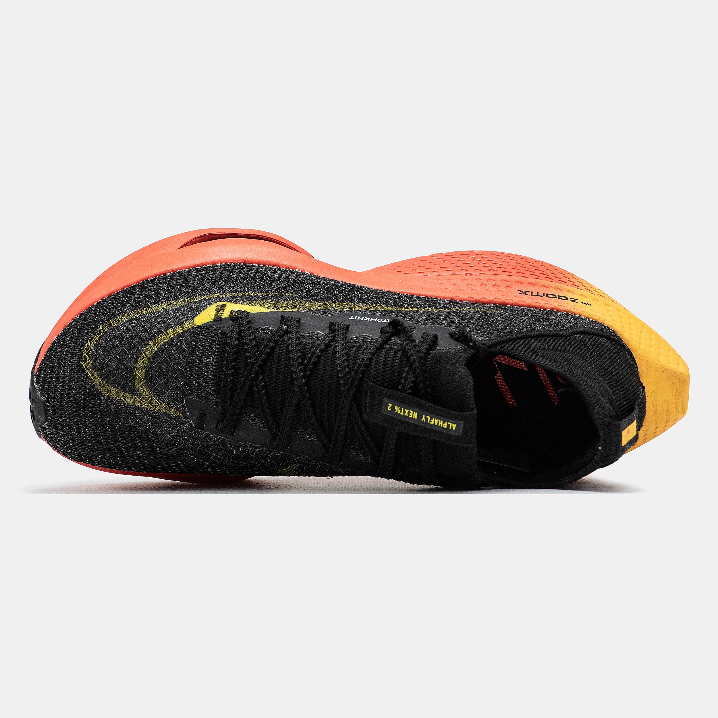 Nike Air Zoom Alphafly 2 Black Yellow Sunset Gradient - изображение 3