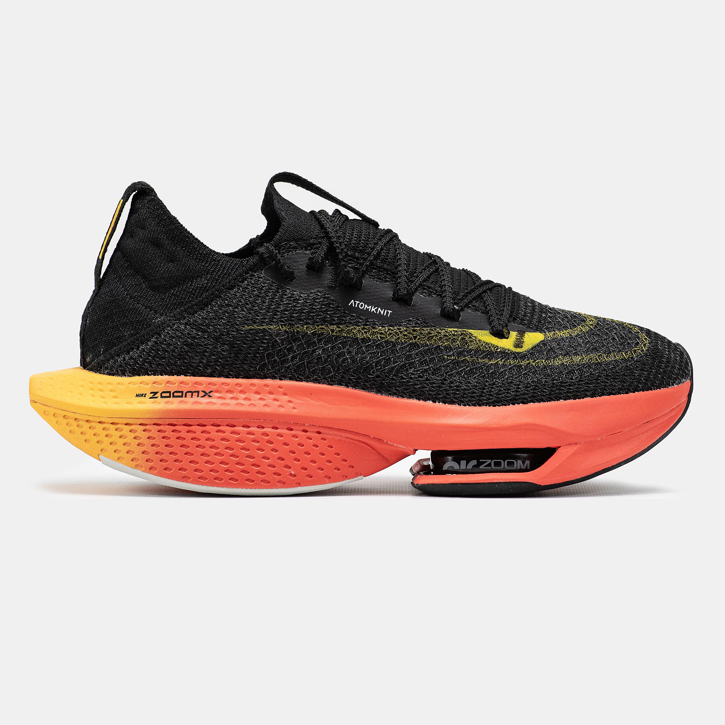 Nike Air Zoom Alphafly 2 Black Yellow Sunset Gradient - изображение 4