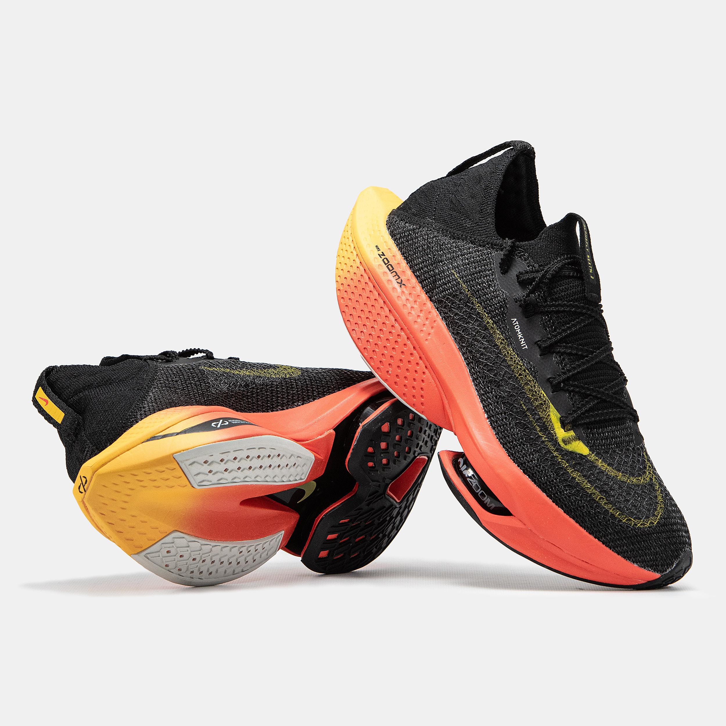 Nike Air Zoom Alphafly 2 Black Yellow Sunset Gradient - изображение 7