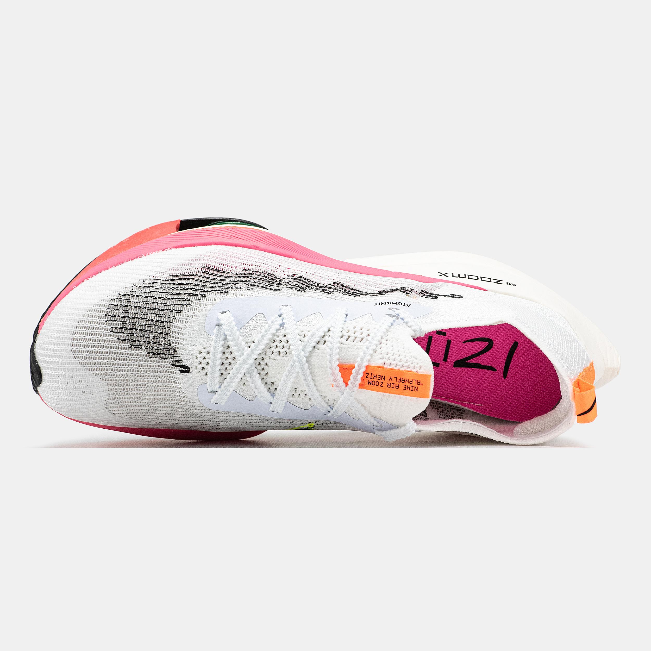Nike Air Zoom Alphafly 2 White Pink Volt - изображение 2