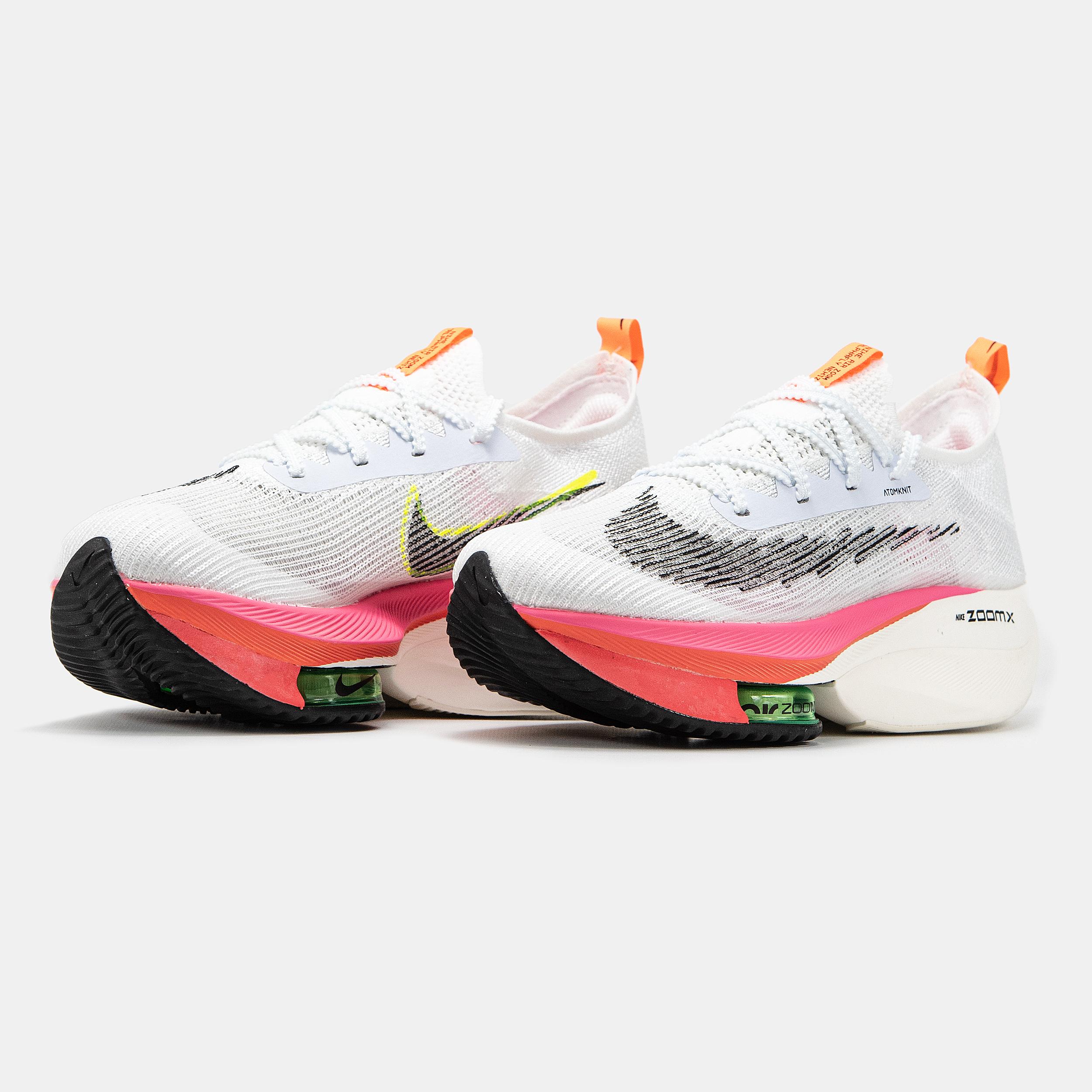 Nike Air Zoom Alphafly 2 White Pink Volt - изображение 5