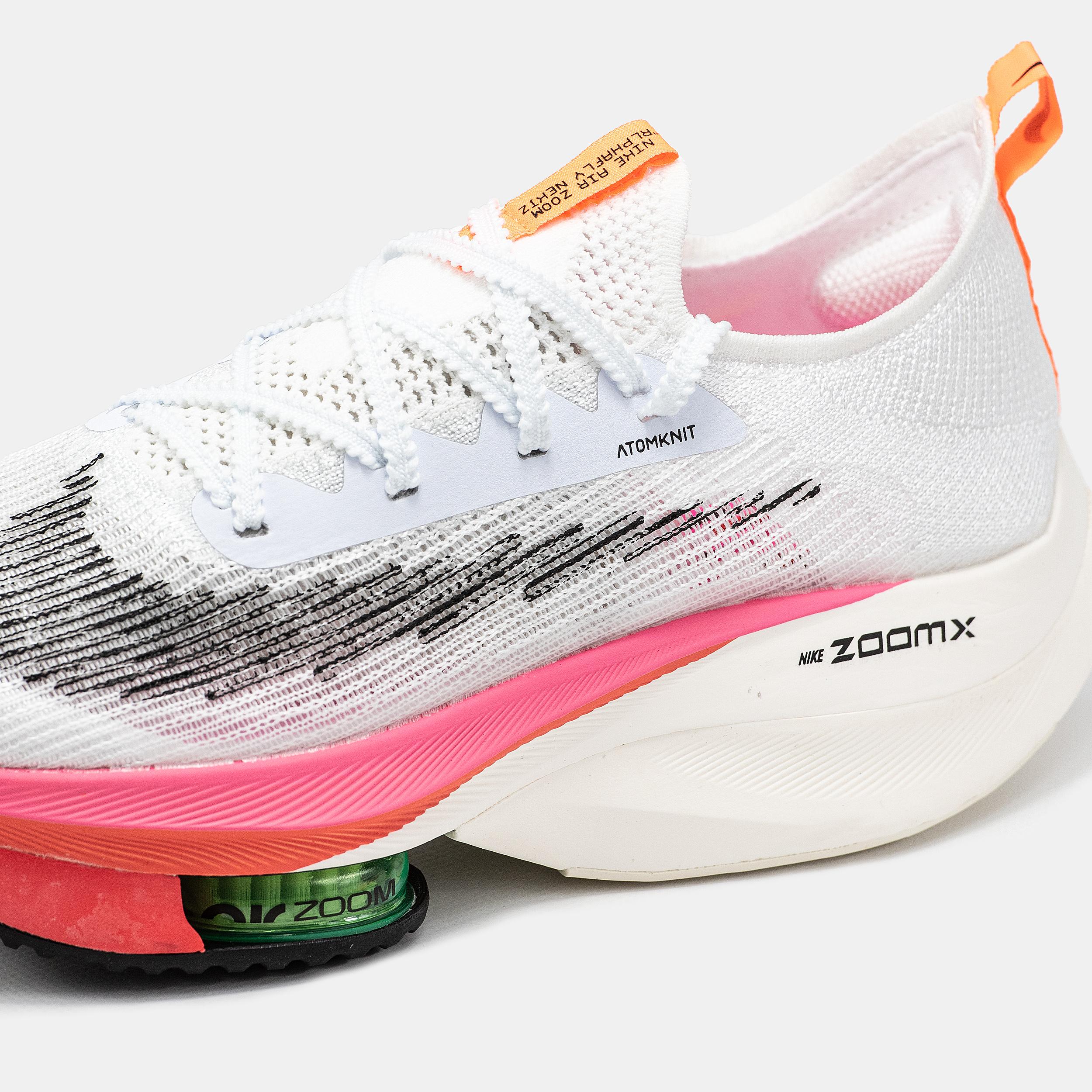 Nike Air Zoom Alphafly 2 White Pink Volt - изображение 8