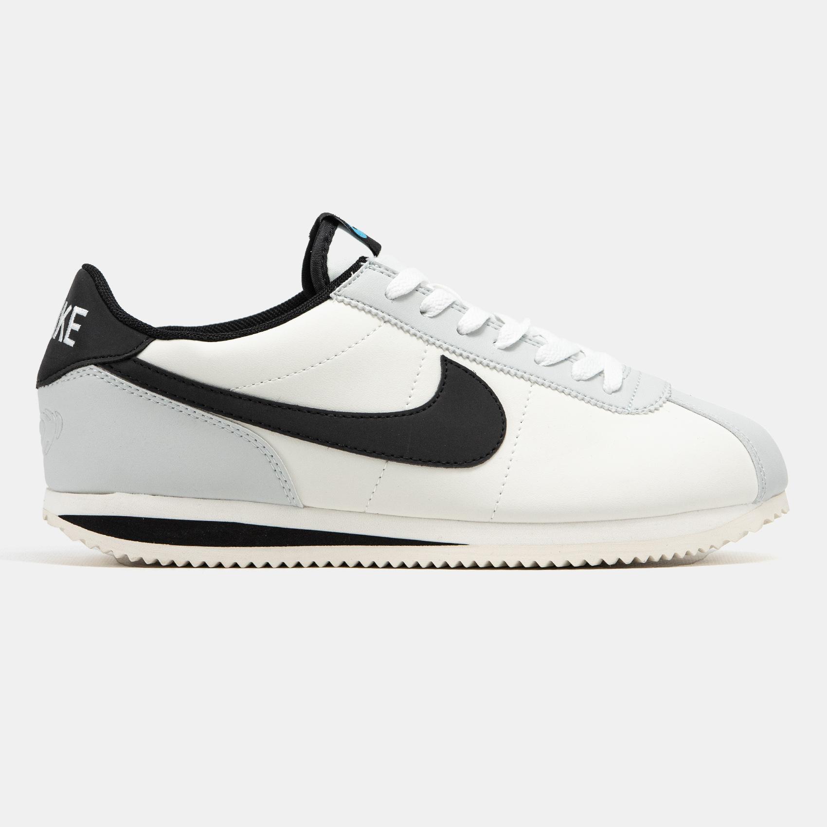 Nike Cortez White Black Grey - изображение 4