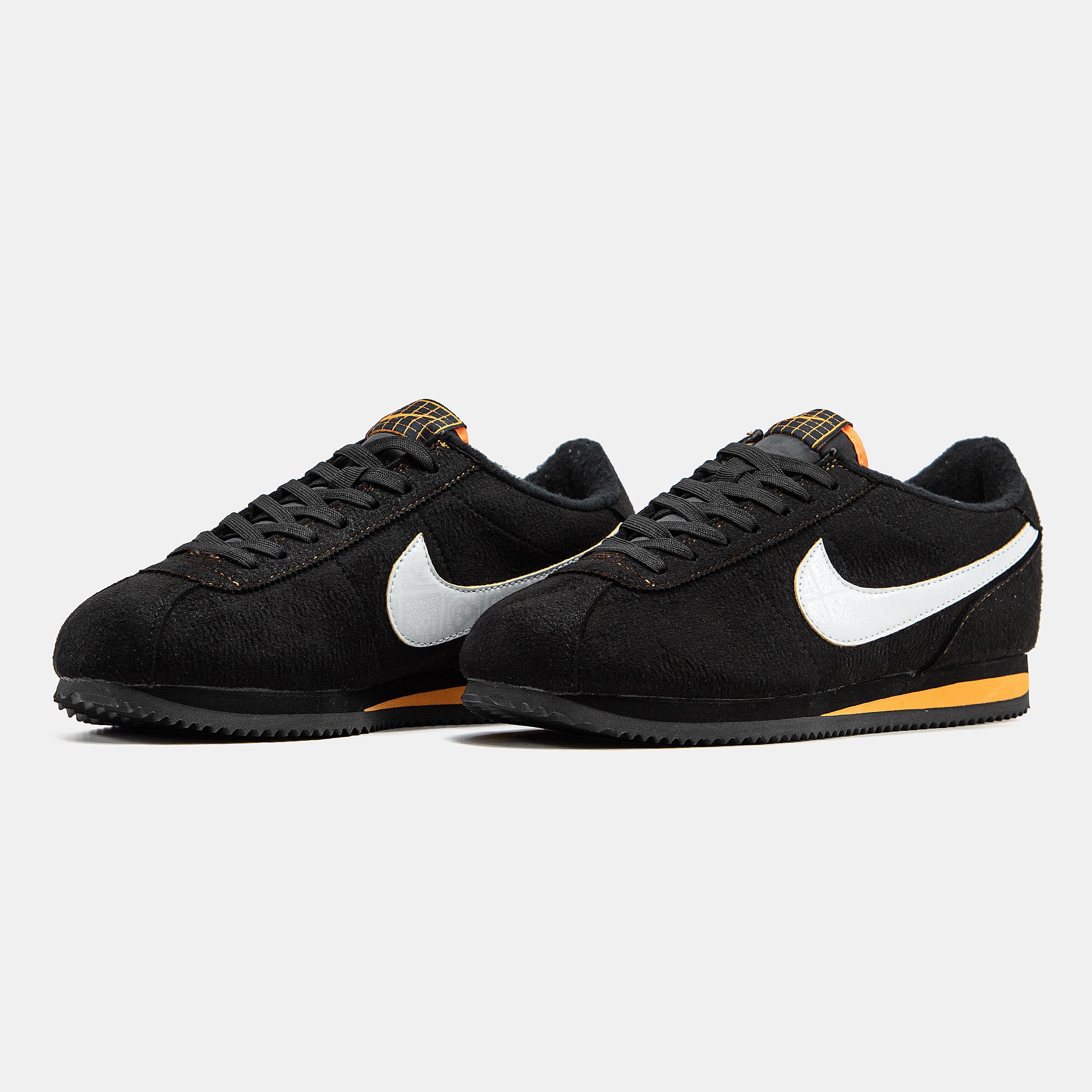 Nike Cortez “Day of the Dead” Black White Orange - изображение 5