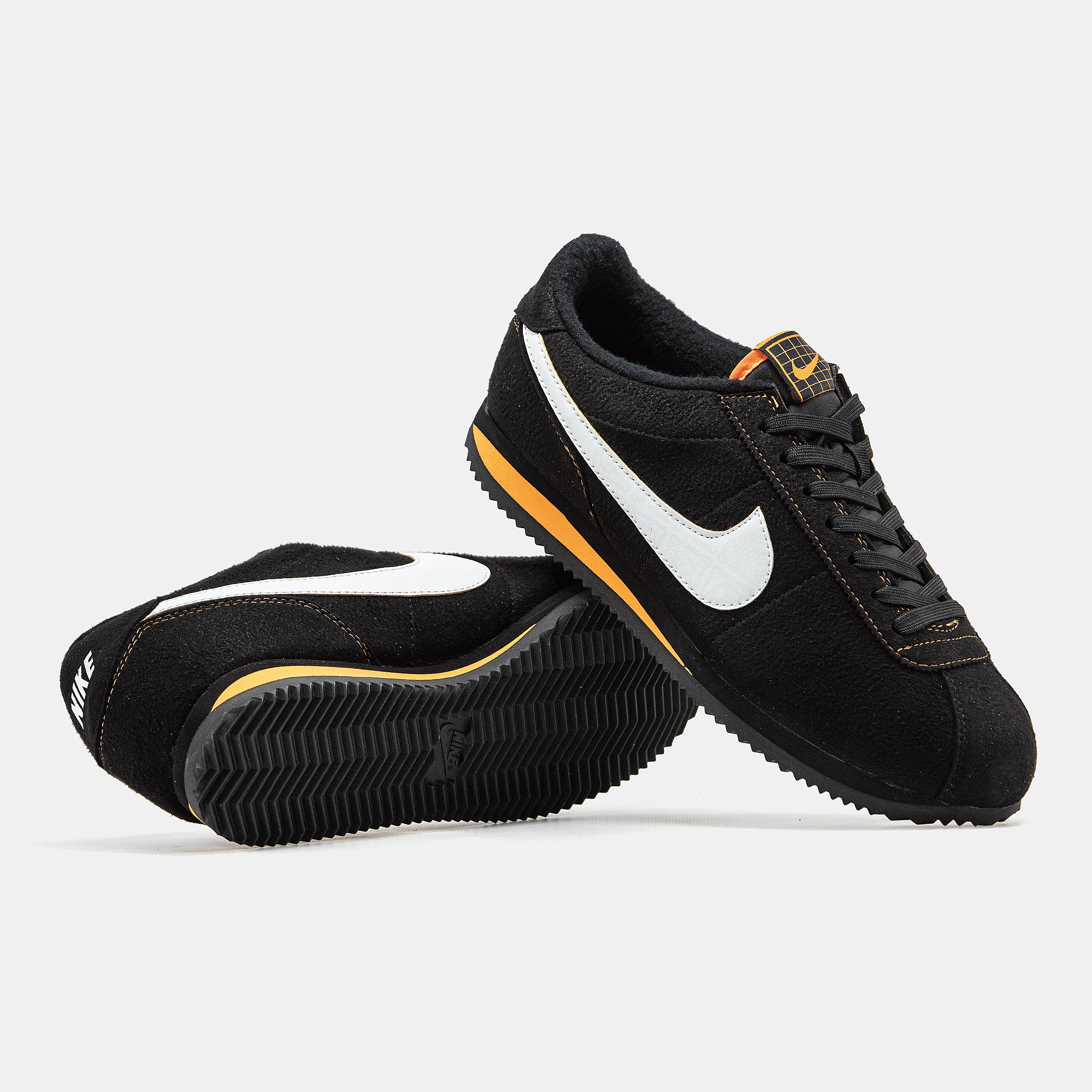 Nike Cortez “Day of the Dead” Black White Orange - изображение 6