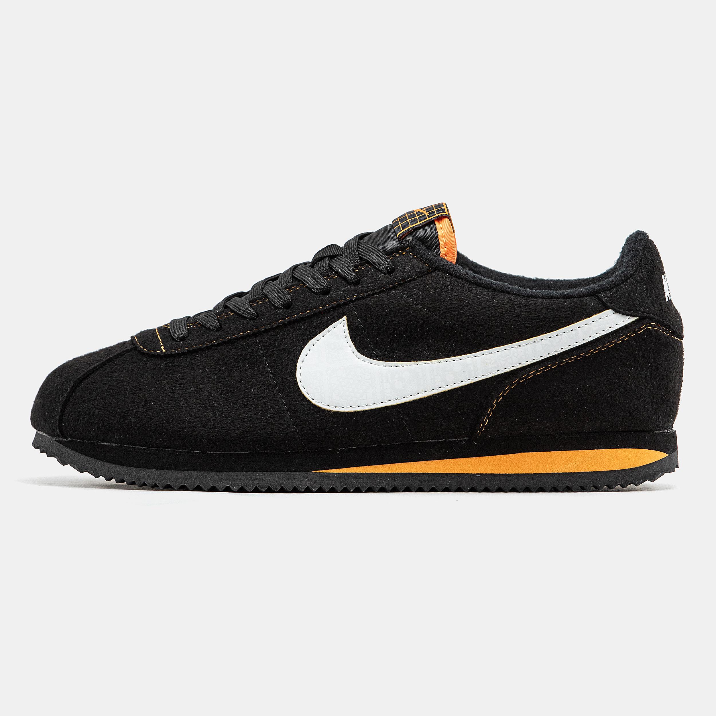 Nike Cortez “Day of the Dead” Black White Orange