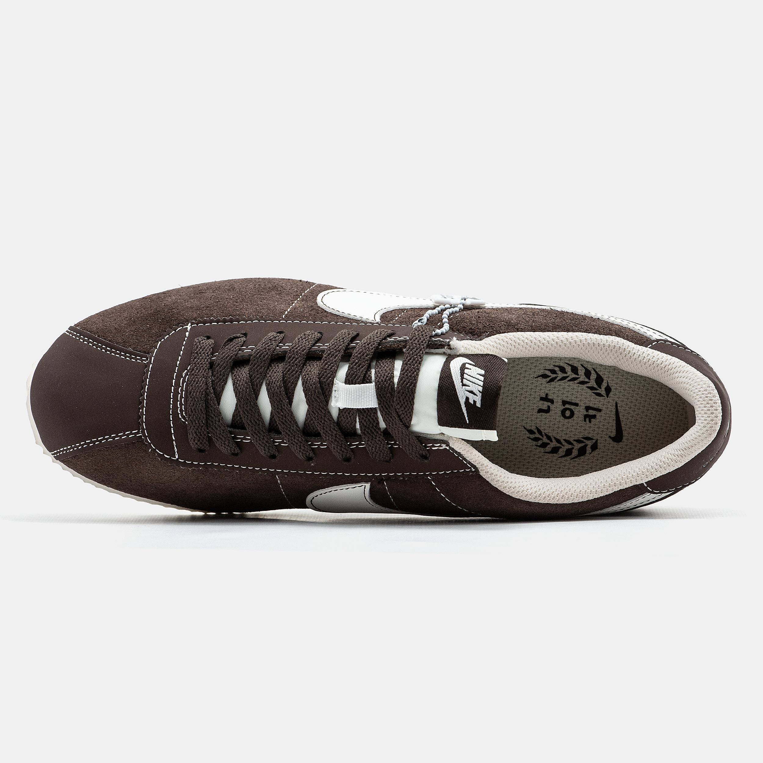 Nike Cortez Brown White - изображение 3
