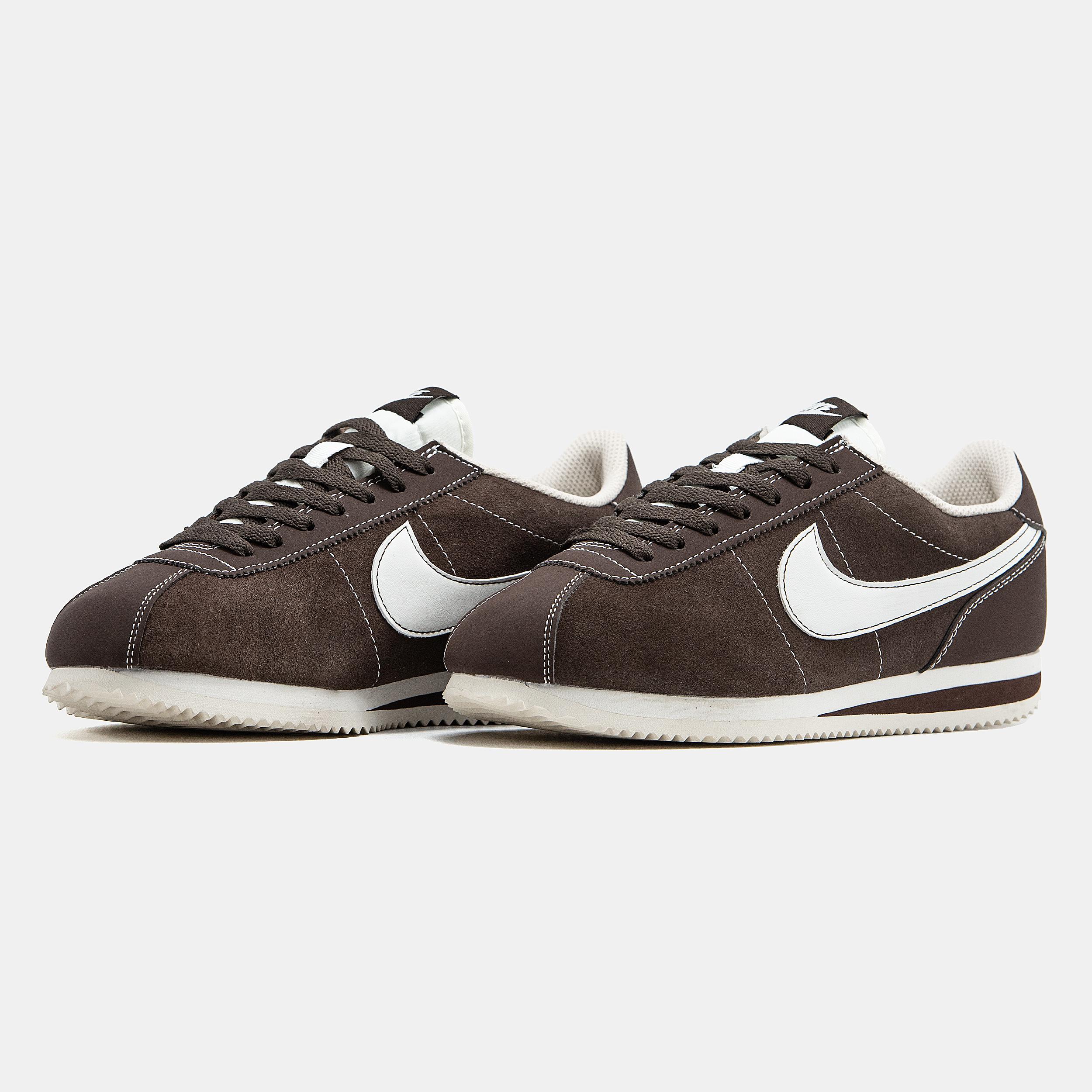 Nike Cortez Brown White - изображение 6