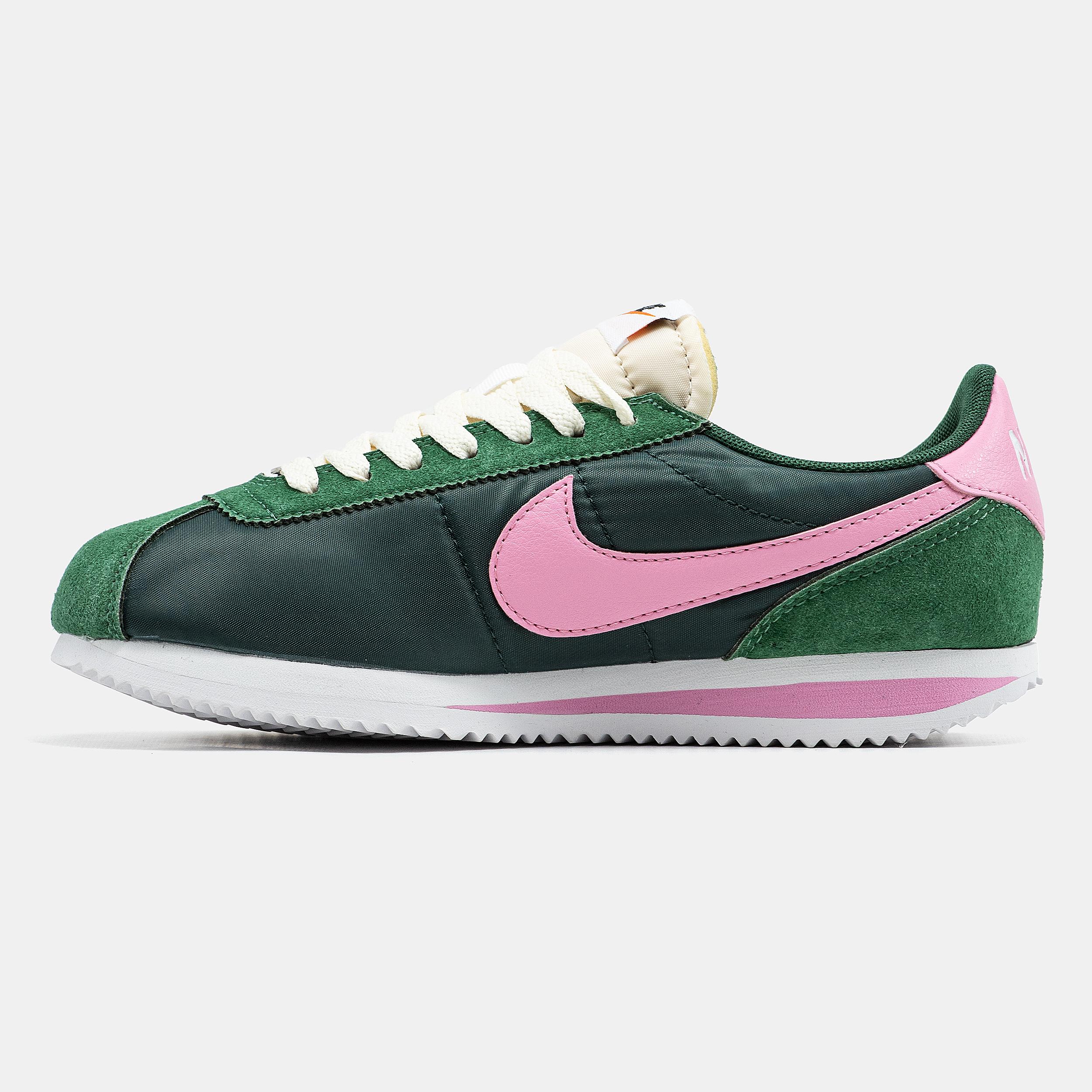 Nike Cortez Green Pink White - изображение 2