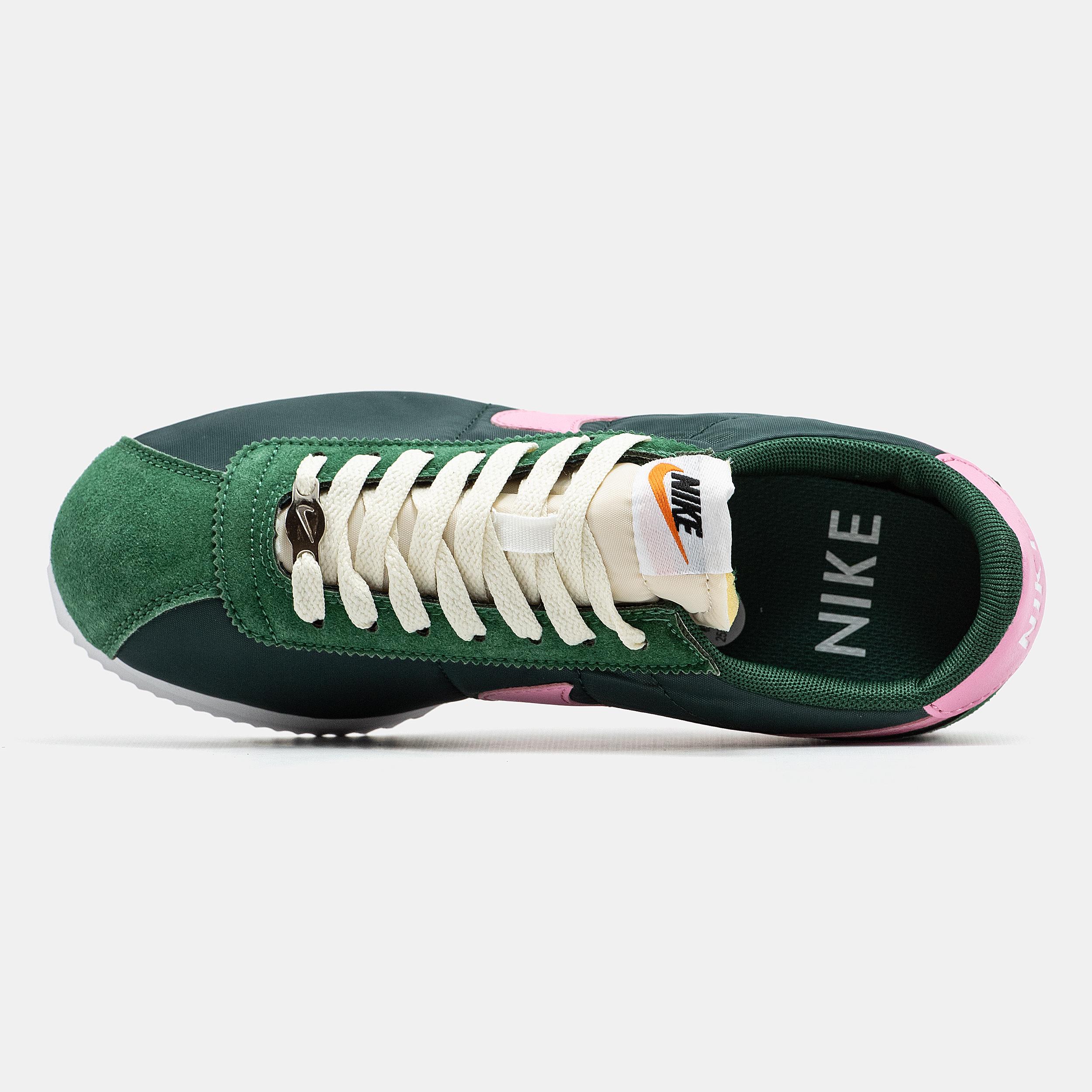 Nike Cortez Green Pink White - изображение 3