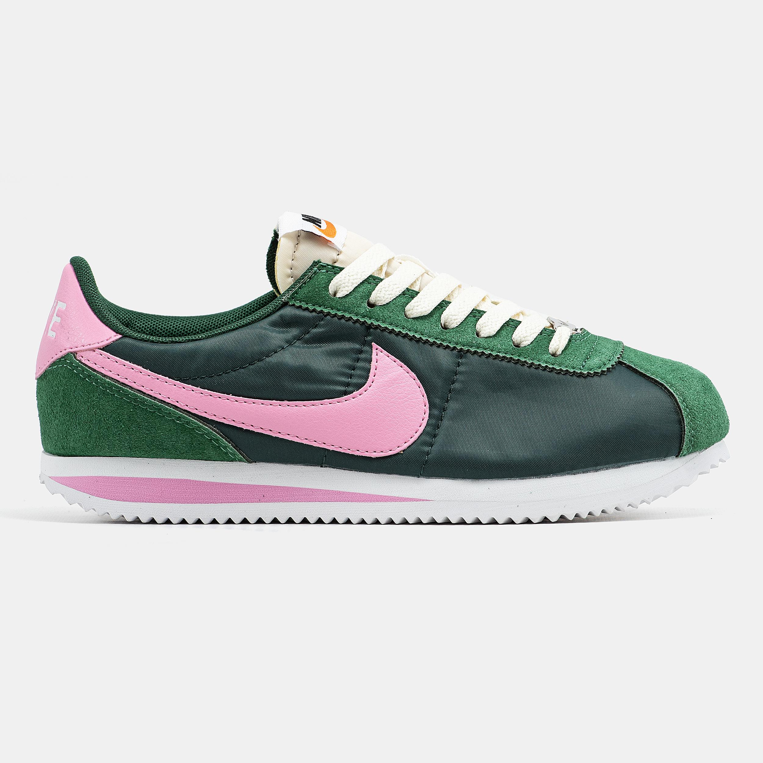 Nike Cortez Green Pink White - изображение 4