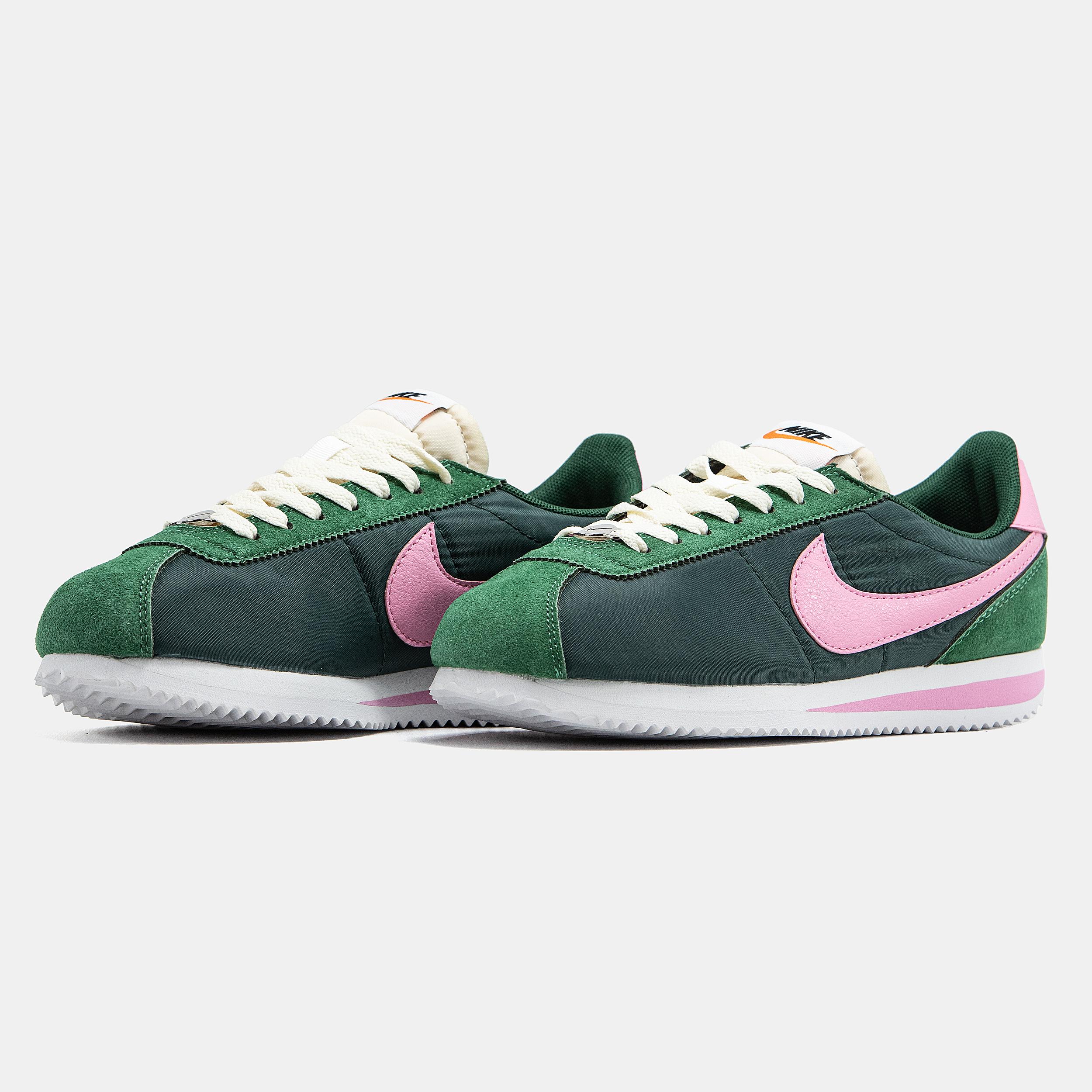Nike Cortez Green Pink White - изображение 6