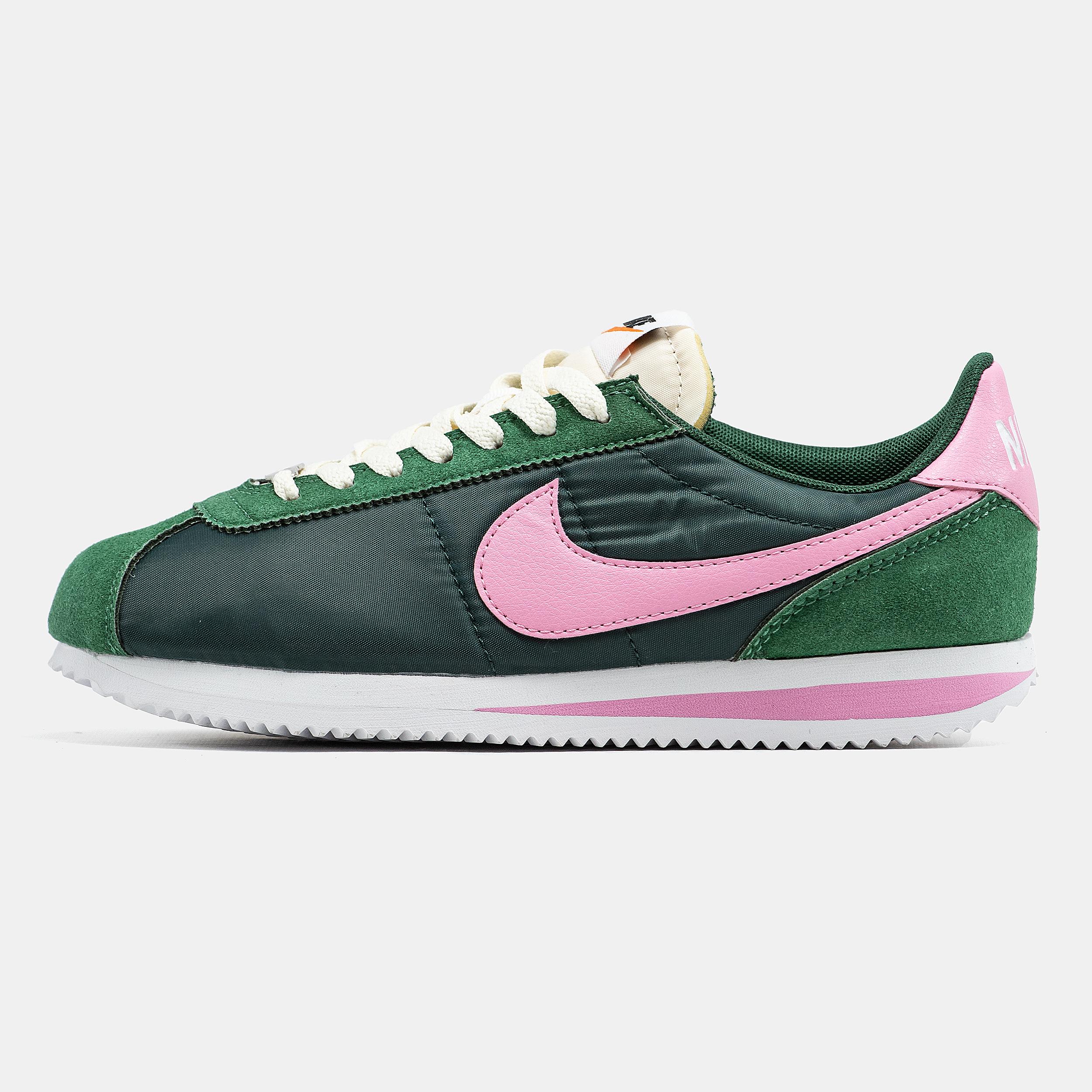Nike Cortez Green Pink White