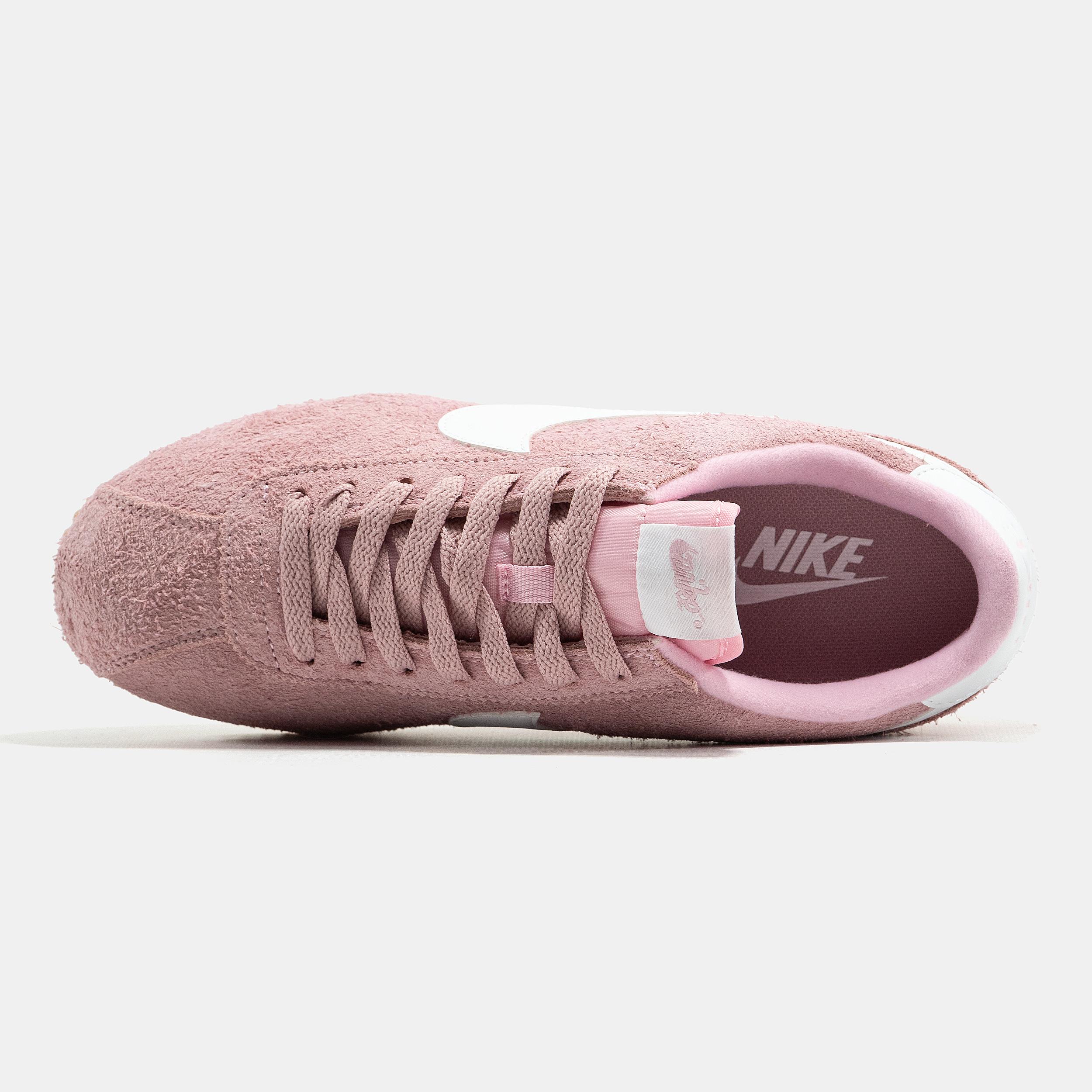 Nike Cortez Pink Suede White - изображение 3