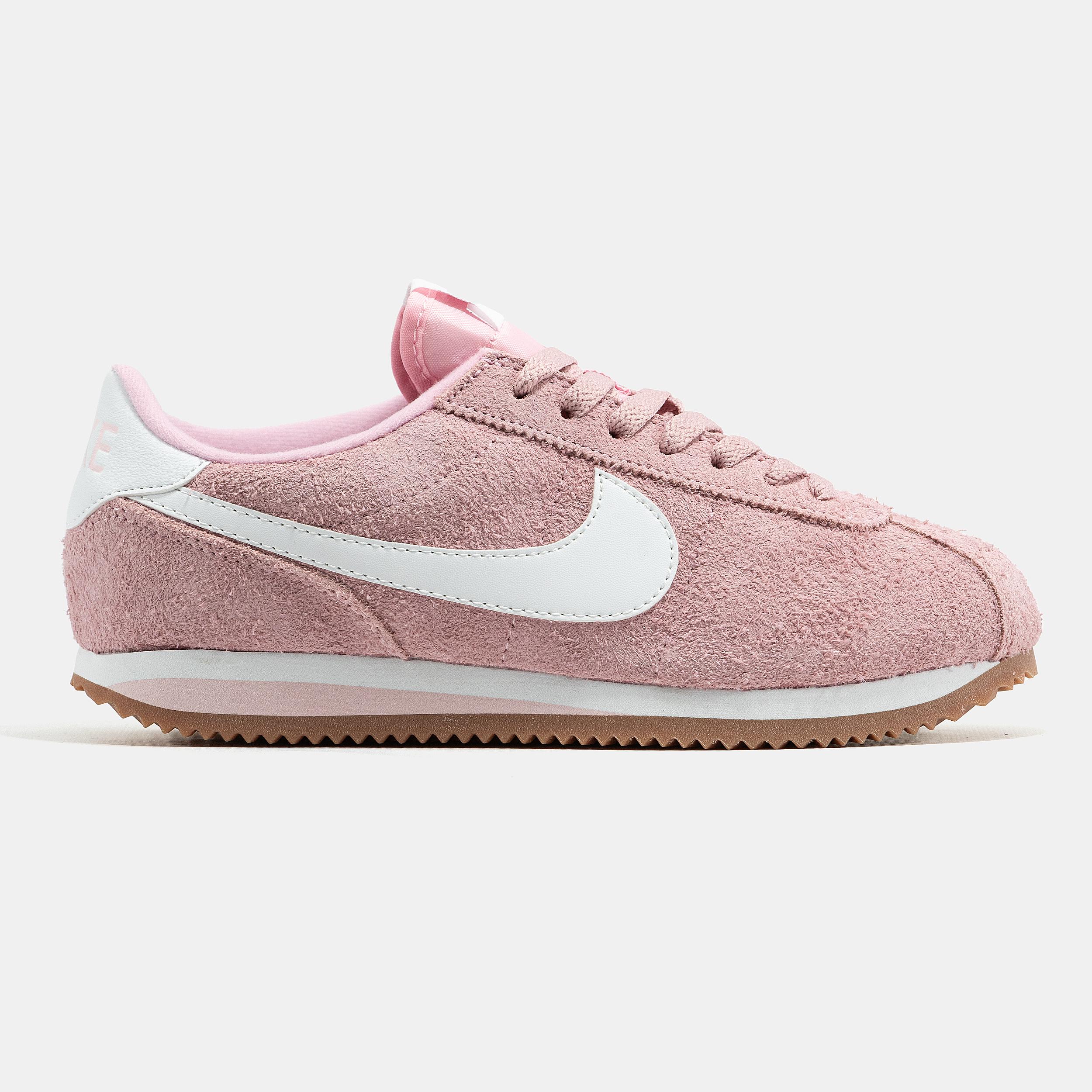 Nike Cortez Pink Suede White - изображение 4
