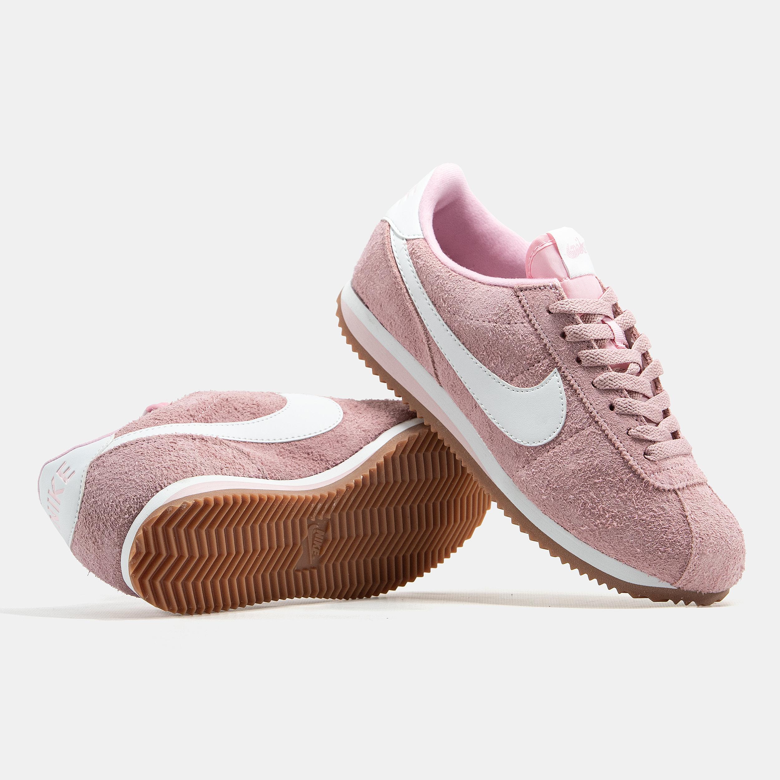 Nike Cortez Pink Suede White - изображение 7