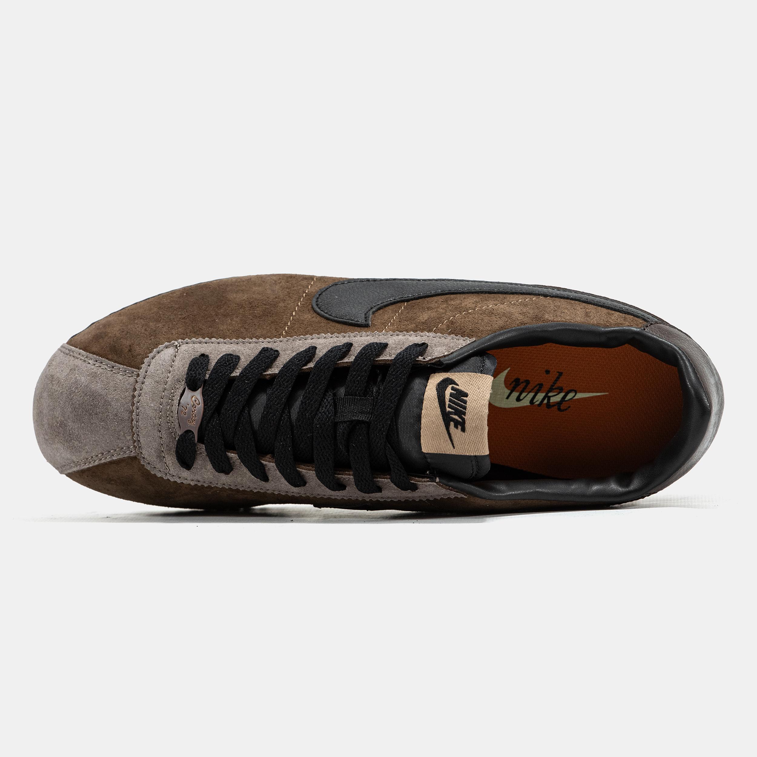 Nike Cortez Brown Grey Black - изображение 1