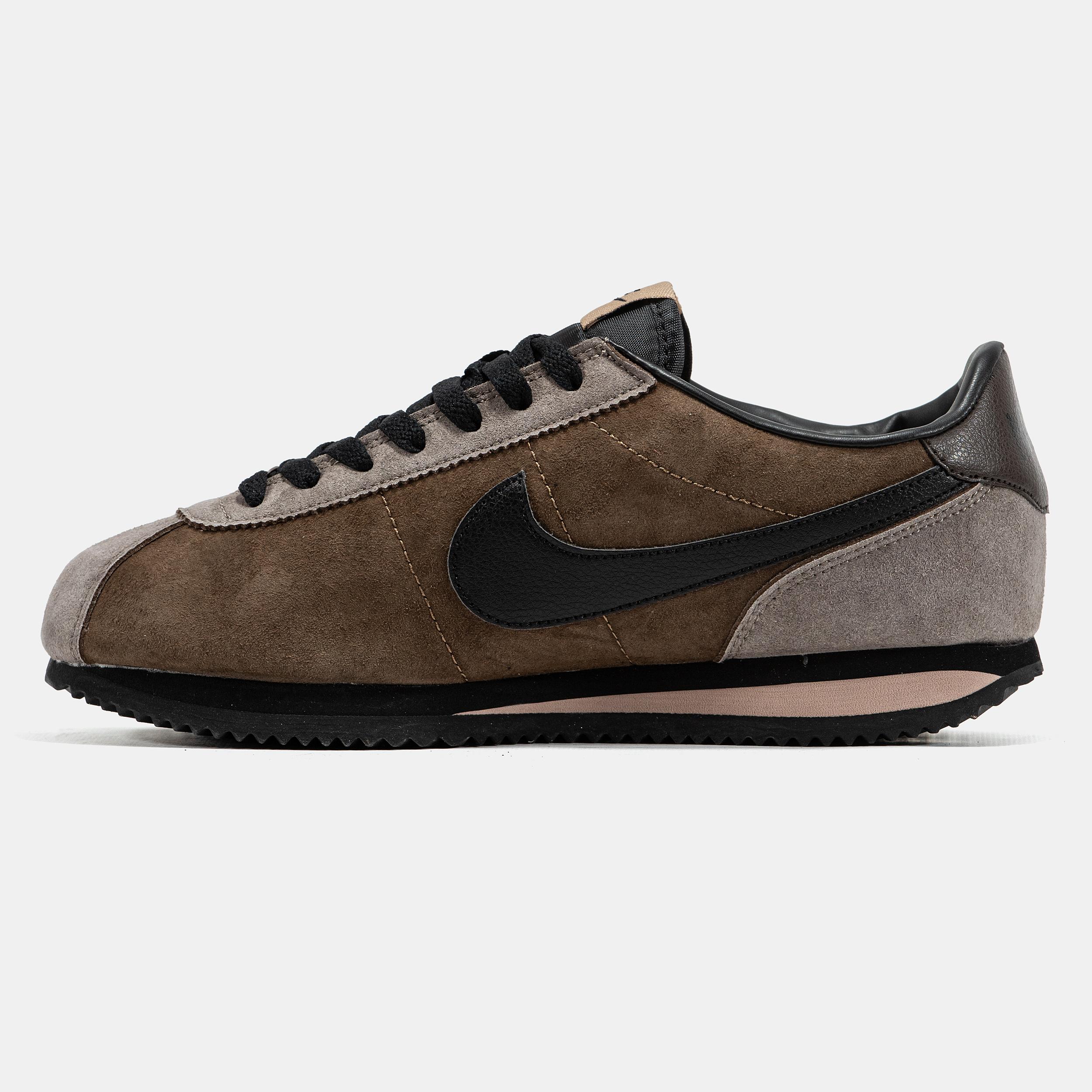 Nike Cortez Brown Grey Black - изображение 3