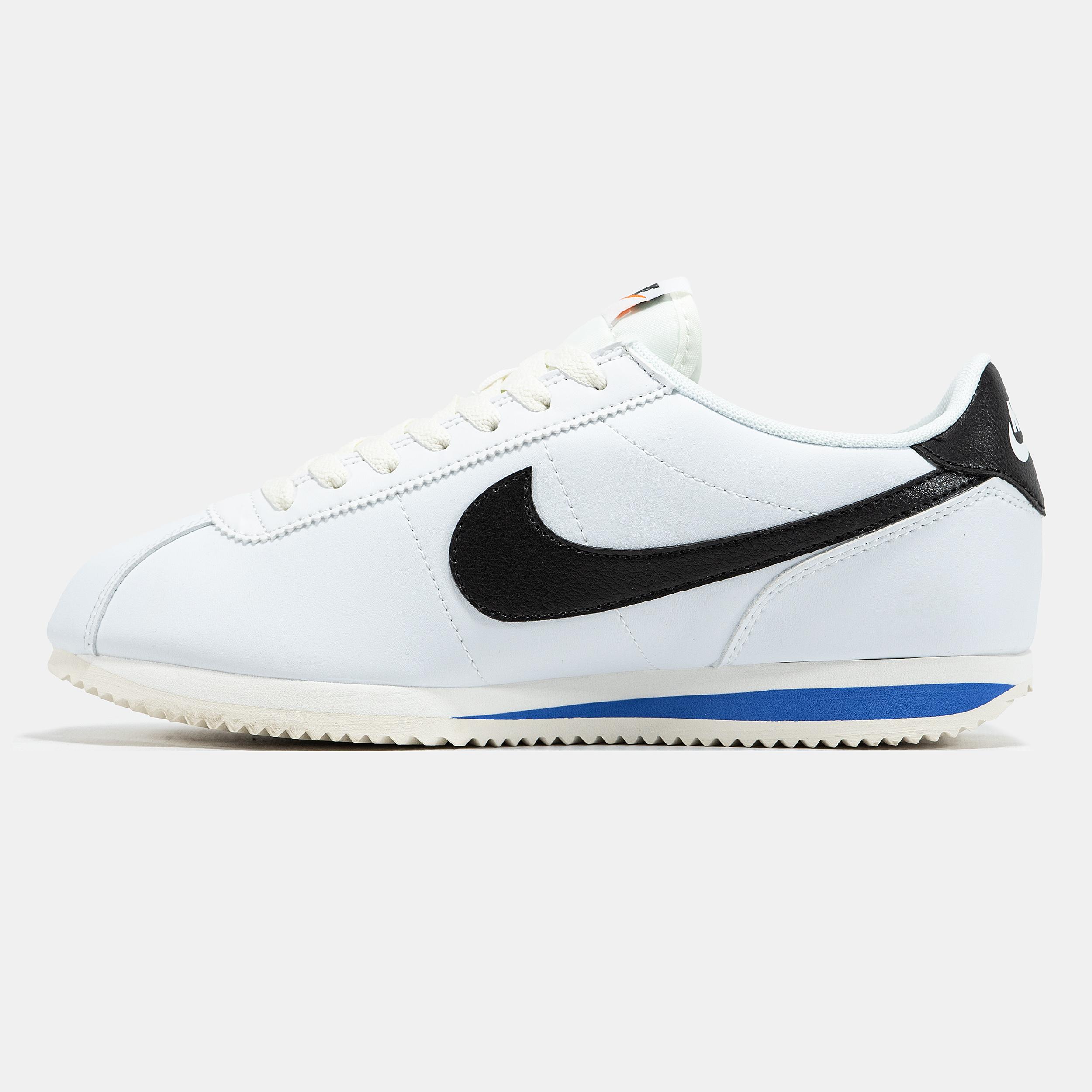 Nike Cortez White Black Blue - изображение 2