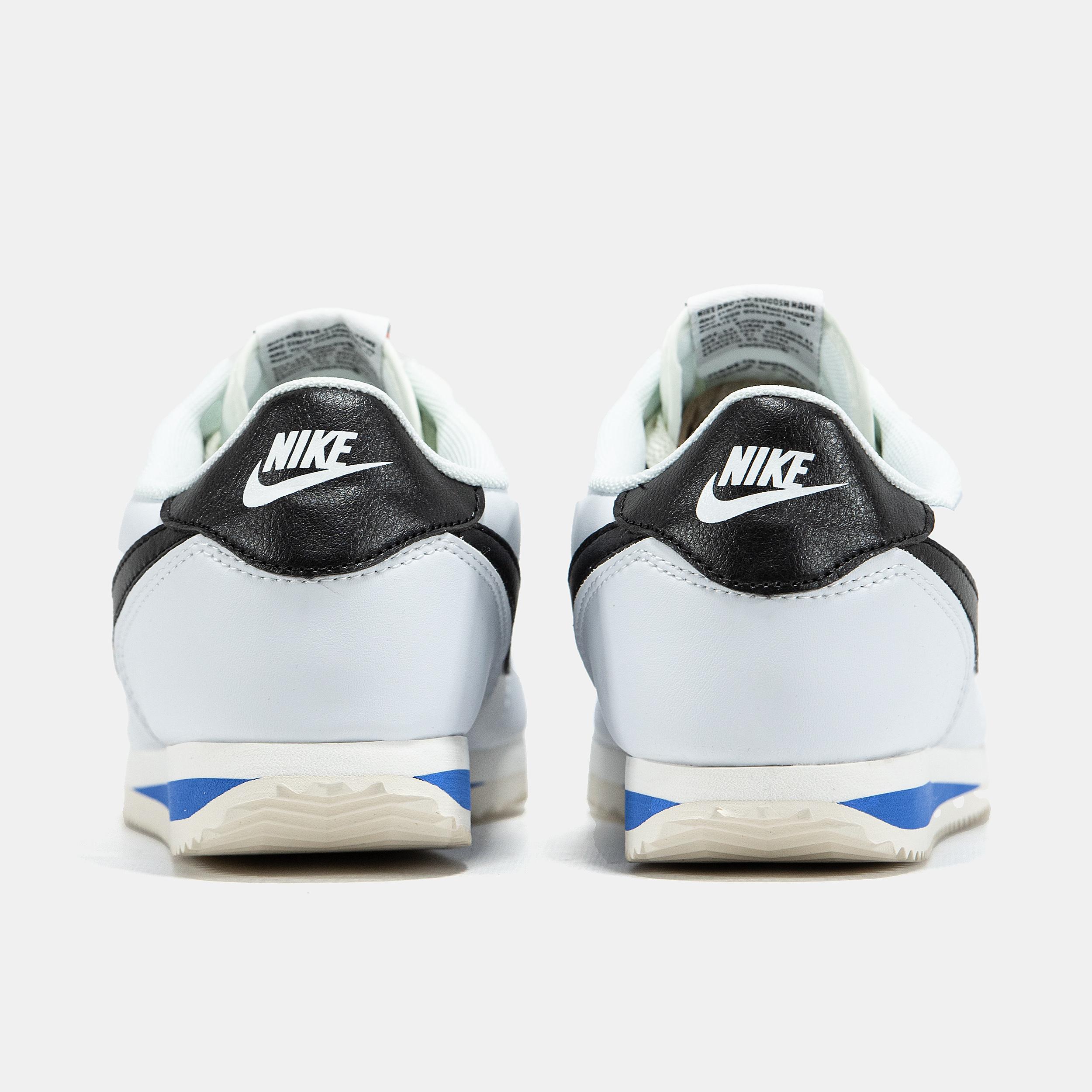 Nike Cortez White Black Blue - изображение 4