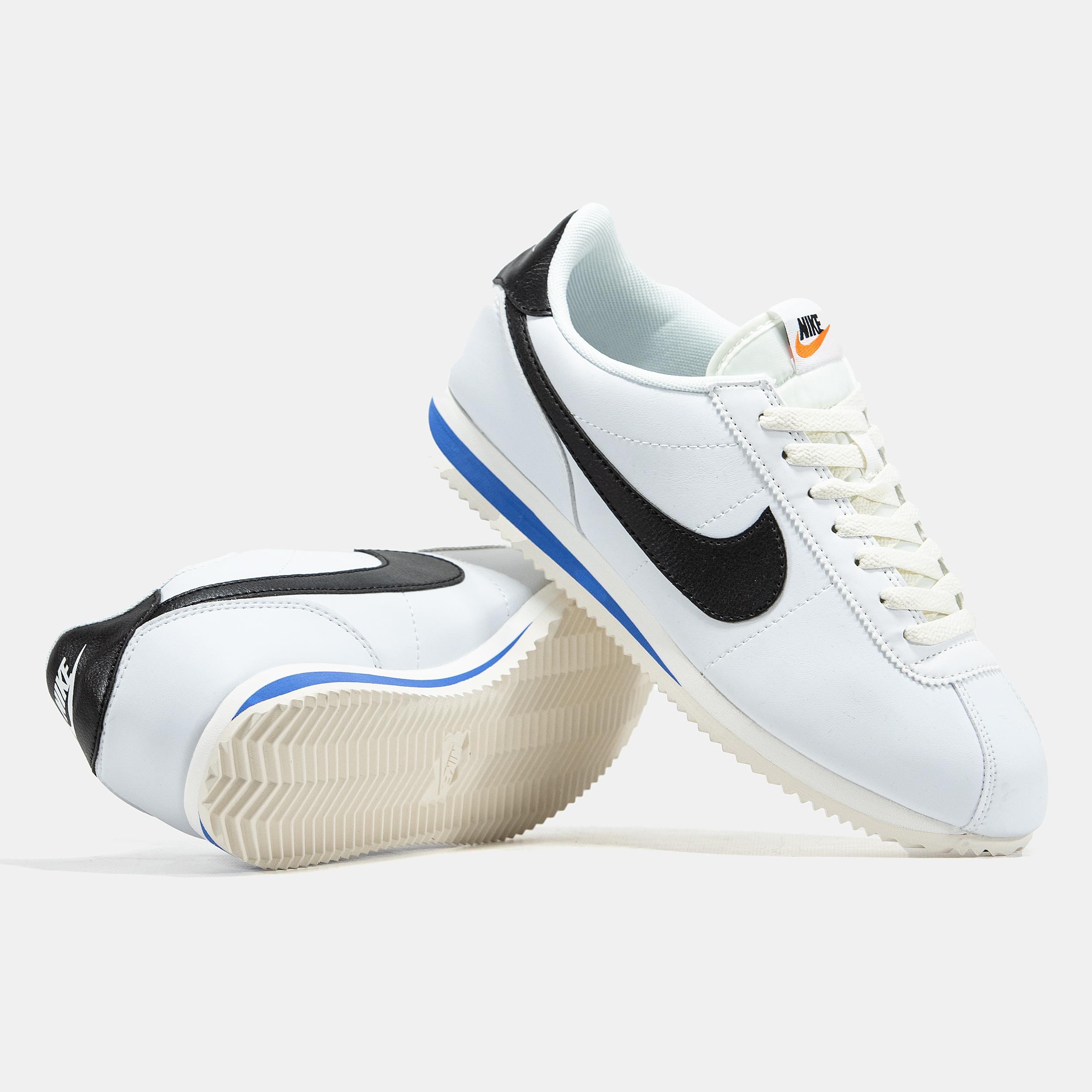Nike Cortez White Black Blue - изображение 6