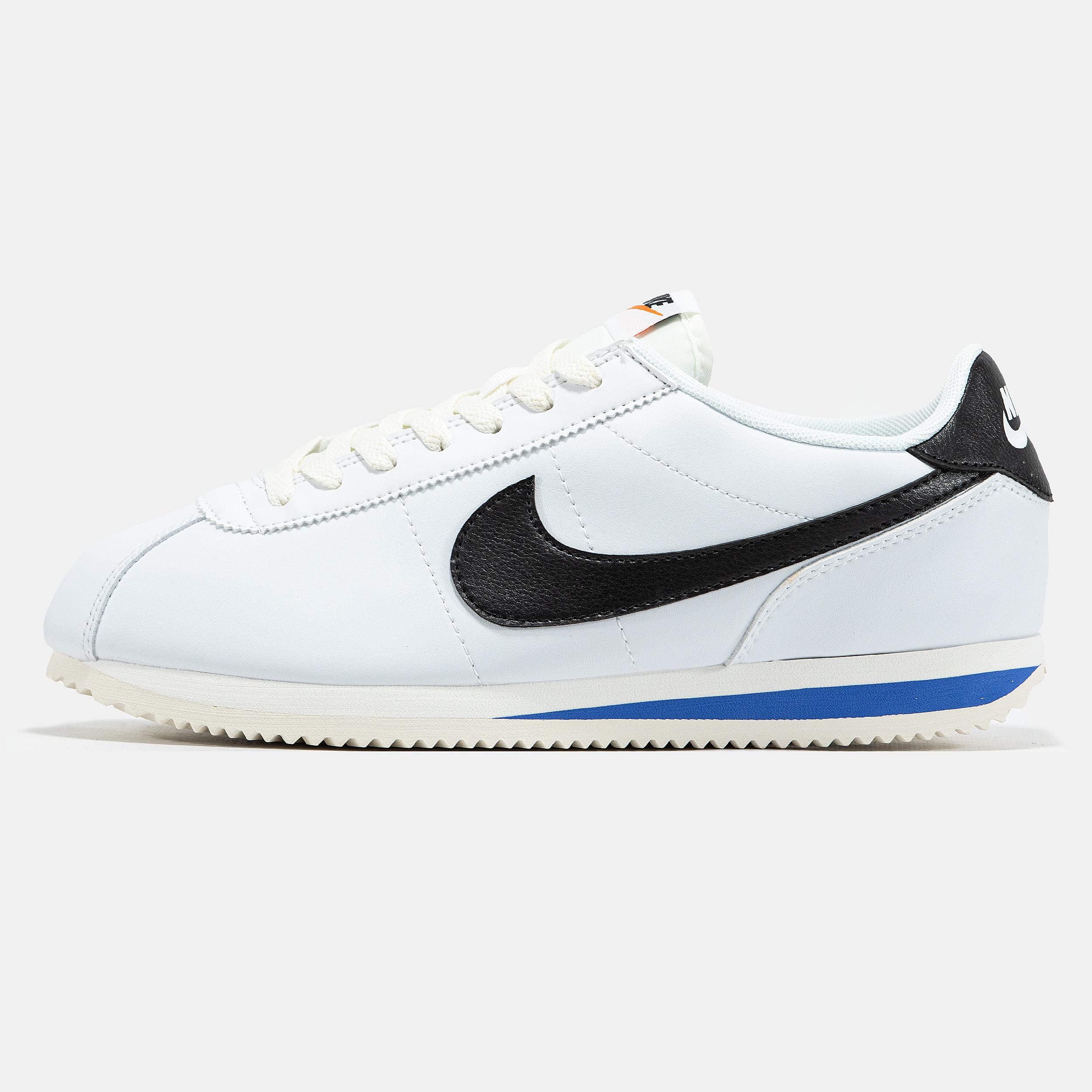 Nike Cortez White Black Blue