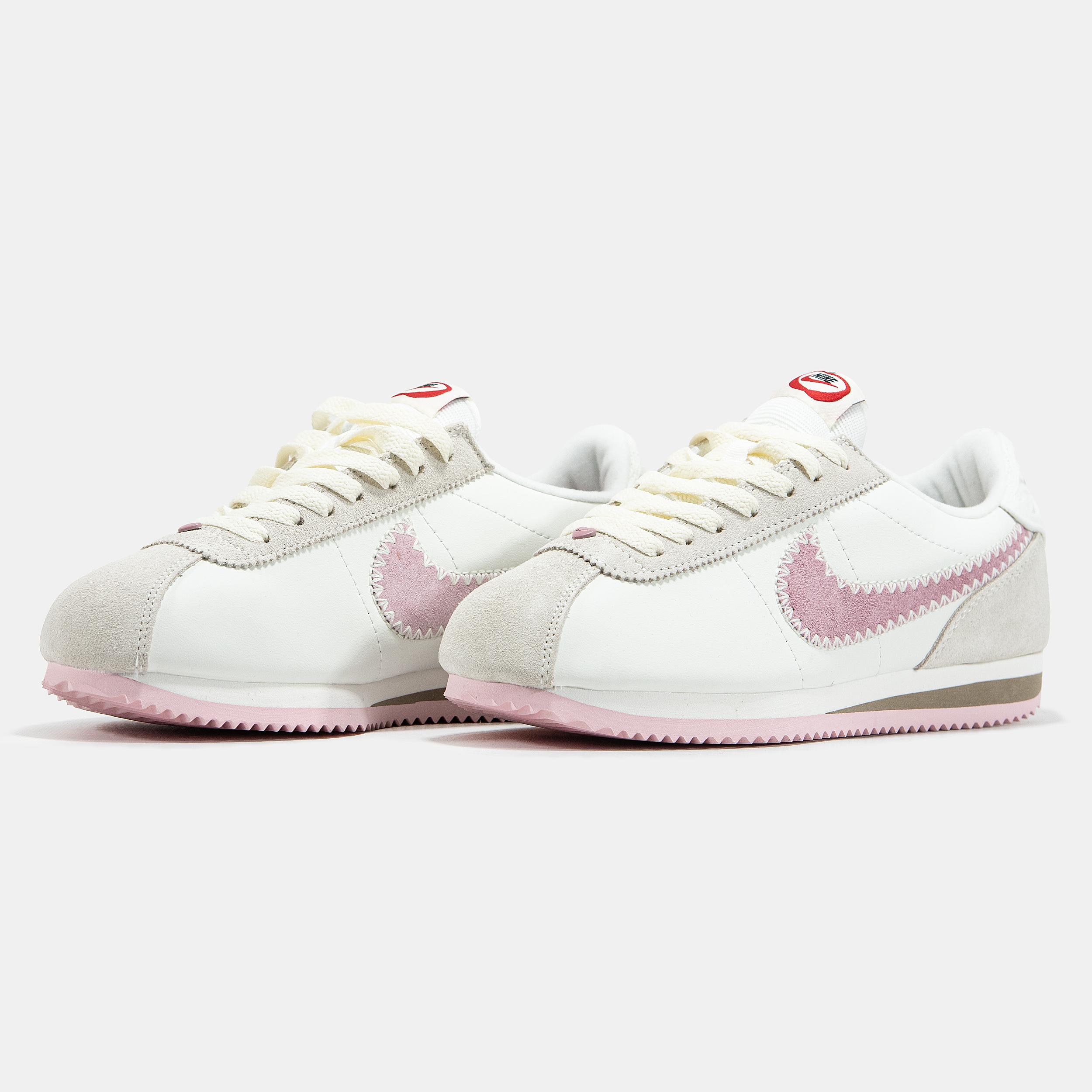 Nike Cortez Valentine’s Day 2025 White Pink - изображение 2