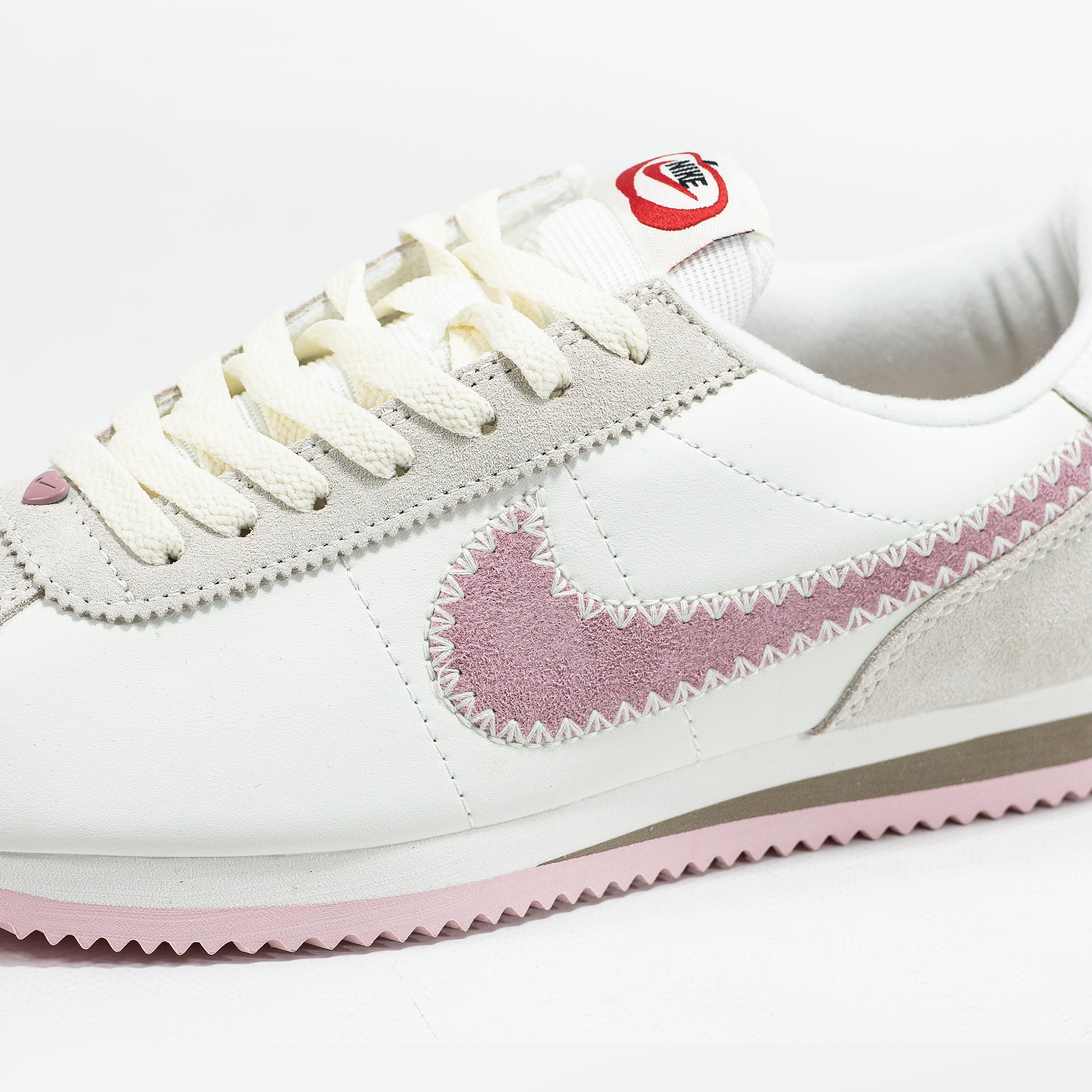 Nike Cortez Valentine’s Day 2025 White Pink - изображение 4
