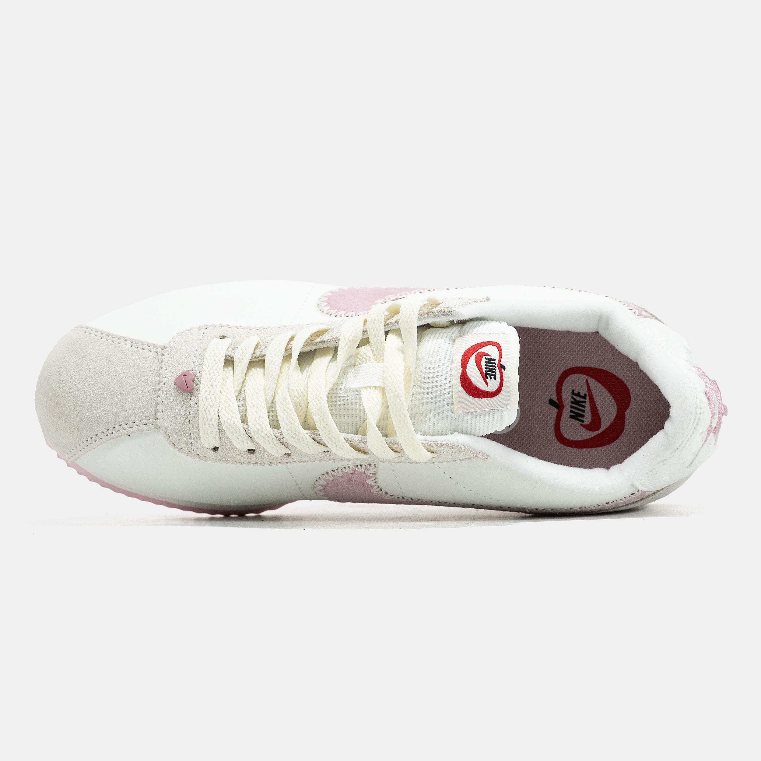 Nike Cortez Valentine’s Day 2025 White Pink - изображение 6