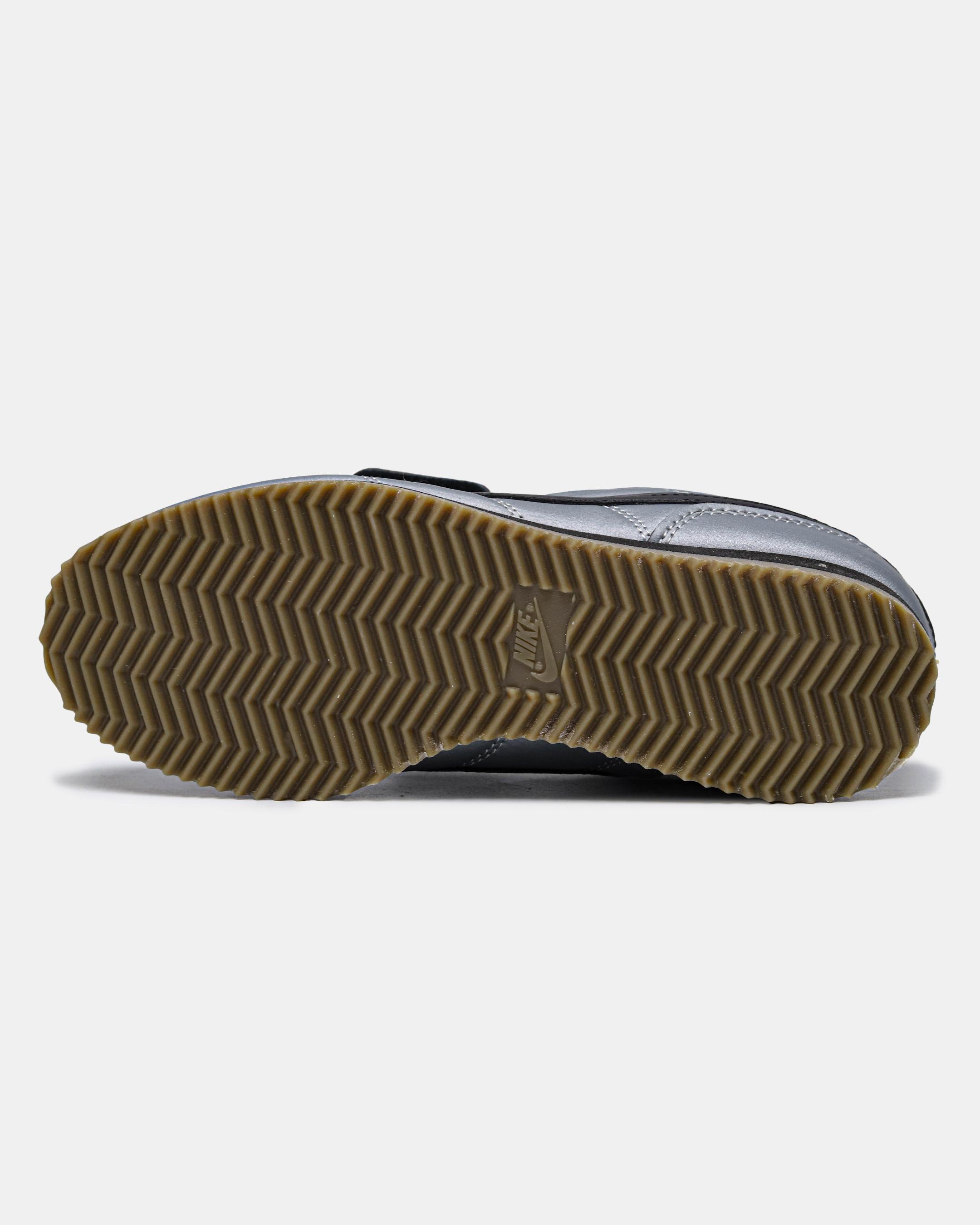 Nike Cortez Leather SE Metallic Cool Grey Black - изображение 2
