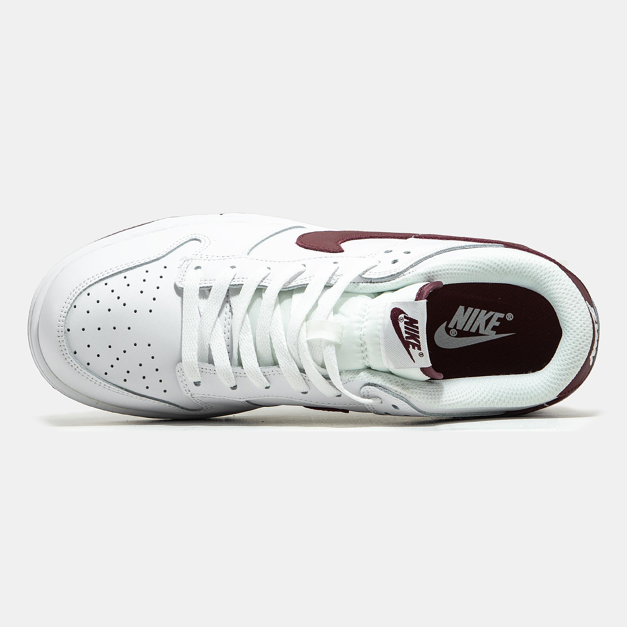 Nike Dunk Low White Team Red - изображение 3