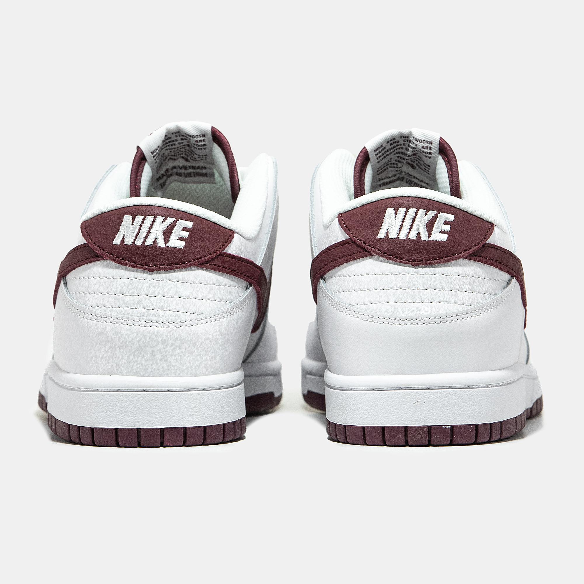 Nike Dunk Low White Team Red - изображение 4