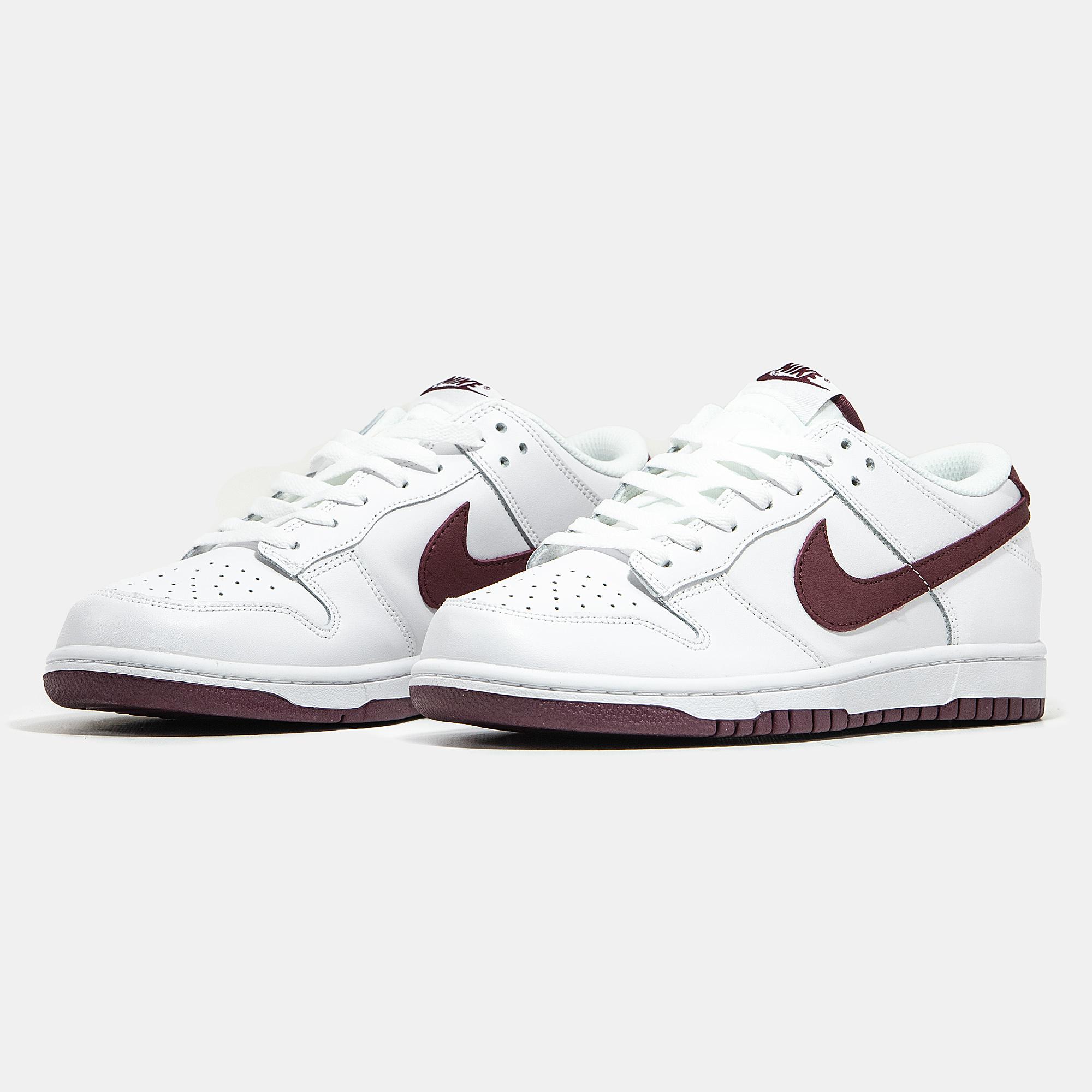 Nike Dunk Low White Team Red - изображение 5