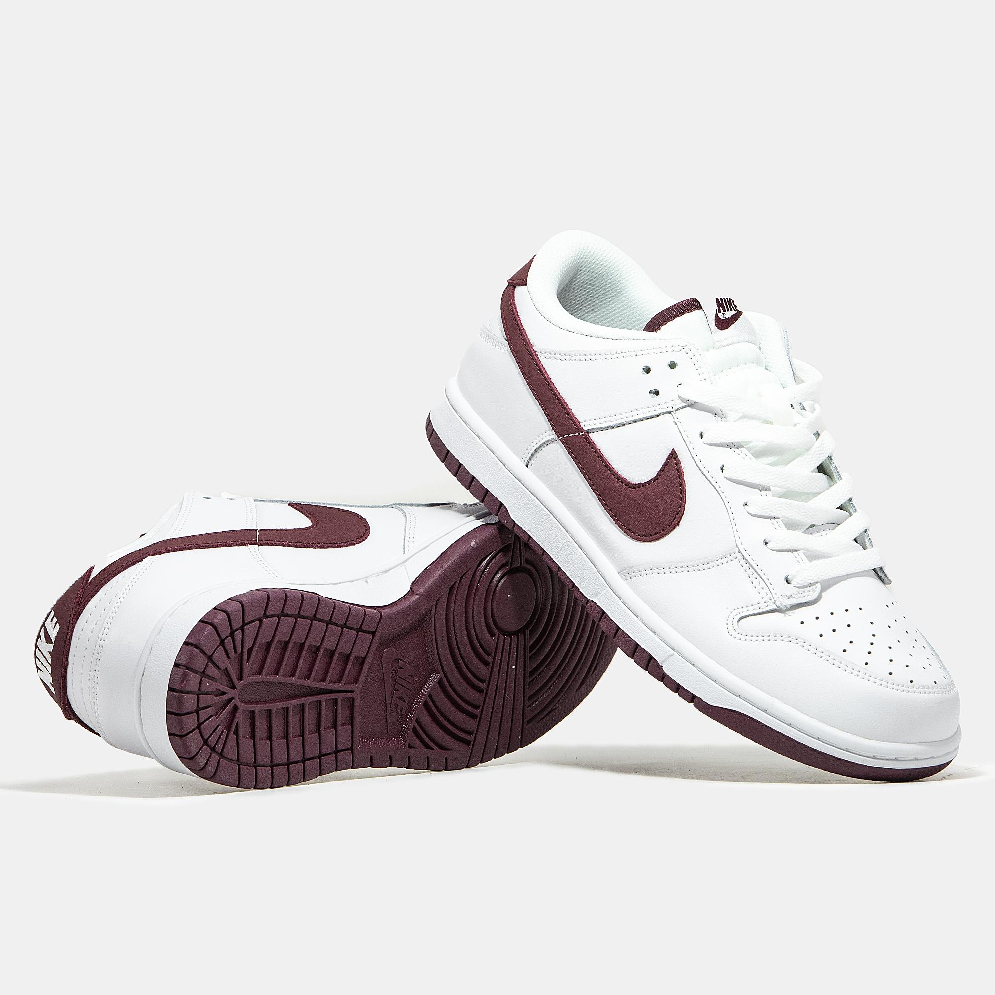 Nike Dunk Low White Team Red - изображение 6