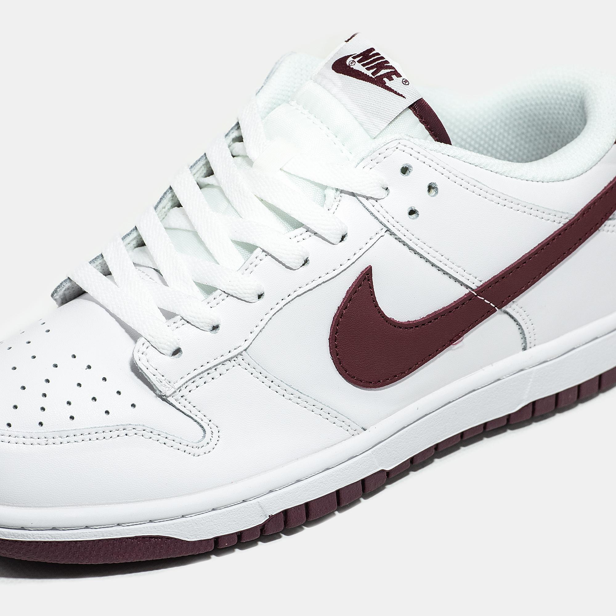 Nike Dunk Low White Team Red - изображение 7