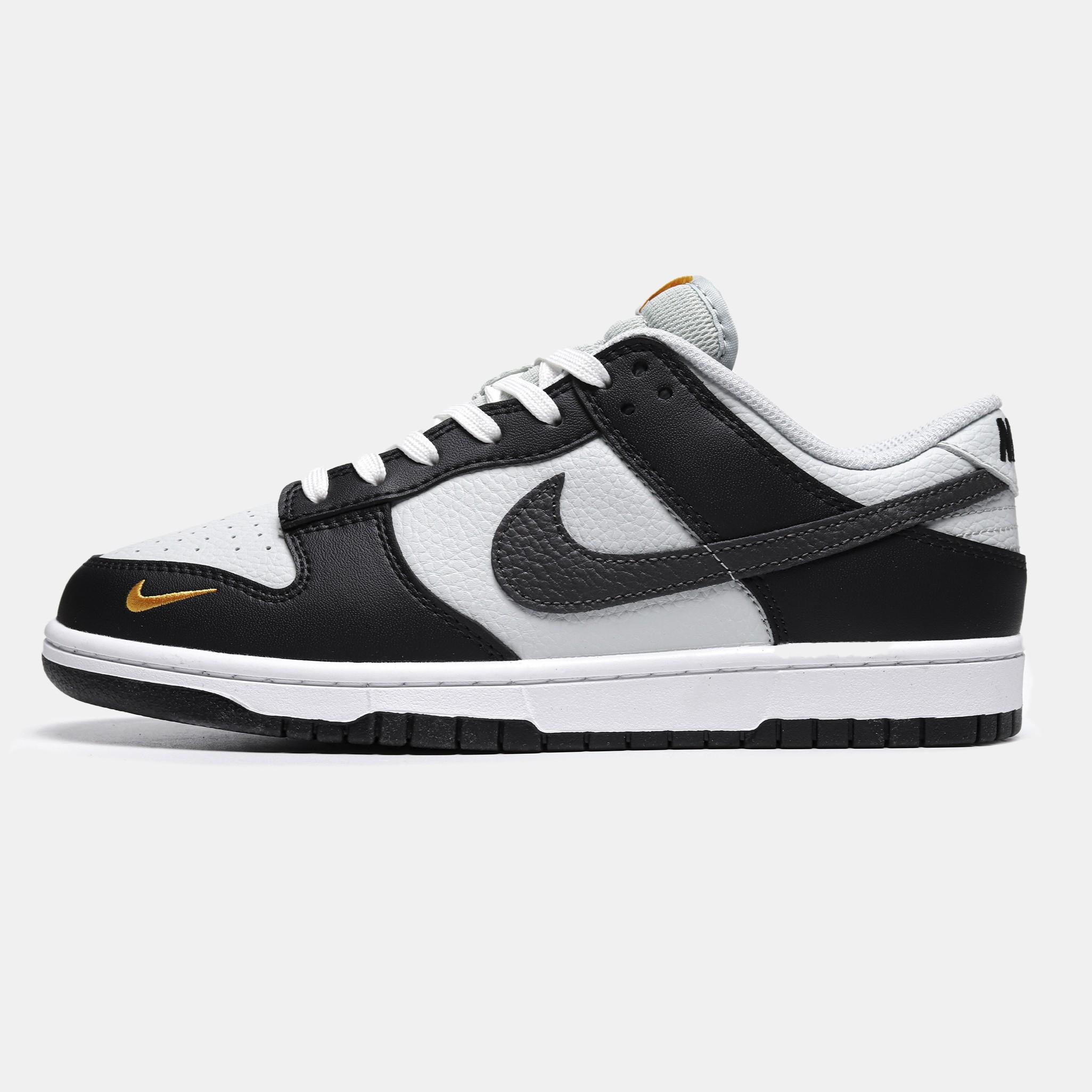 Nike Dunk Low “Mini Swoosh - Black Total Orange”