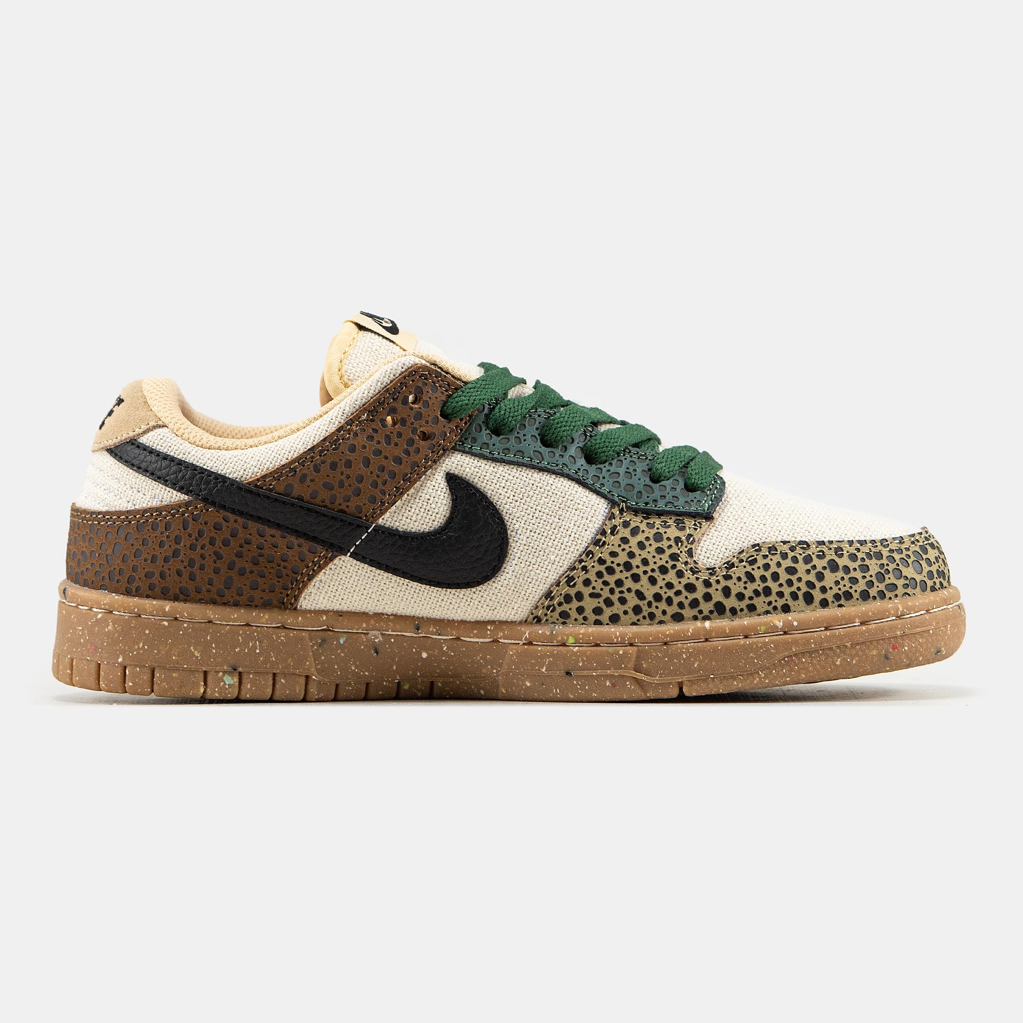Nike Dunk Low Retro PRM Safari Brown Hemp - изображение 2